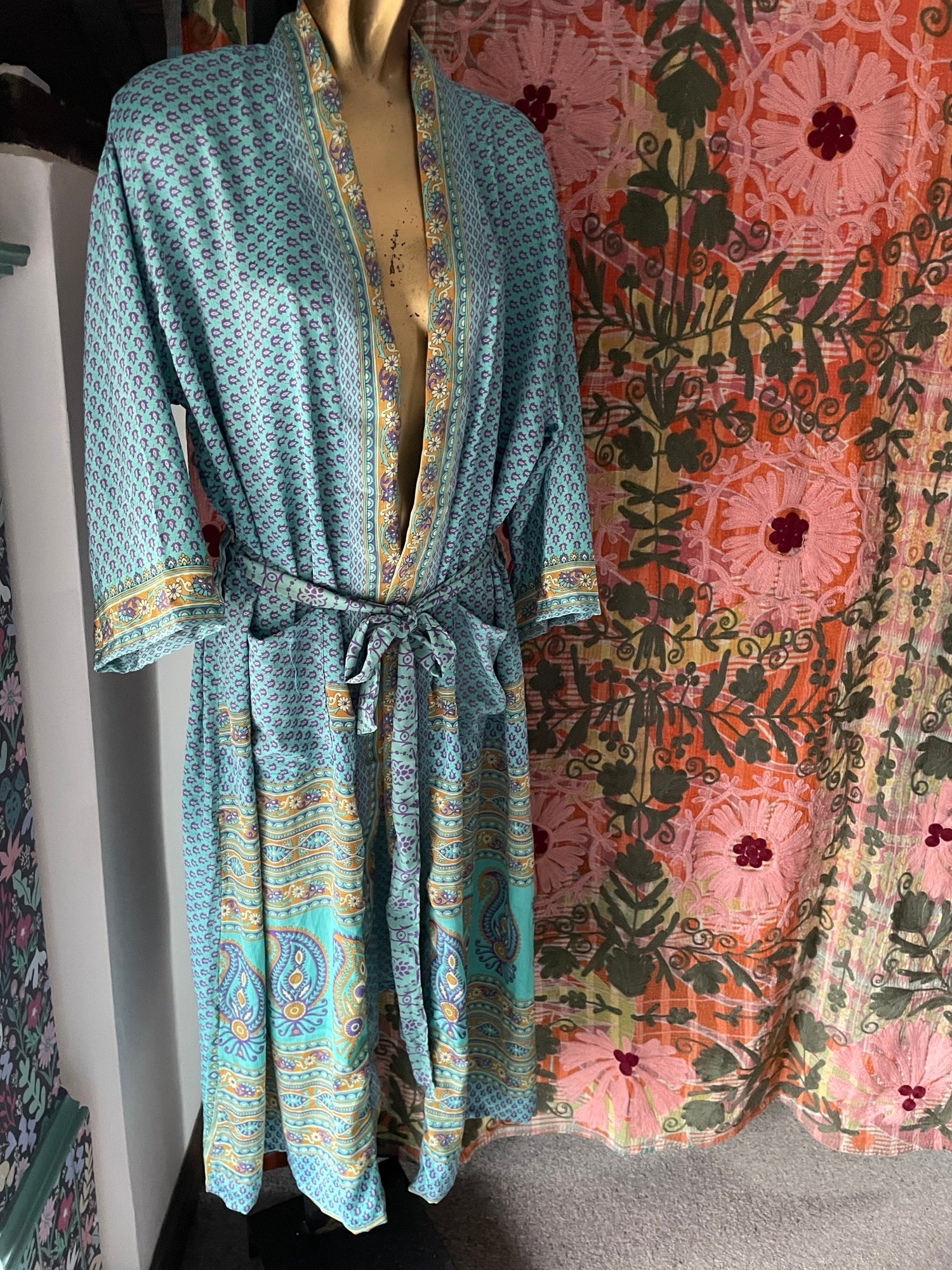 Silk Kimono - Free Size