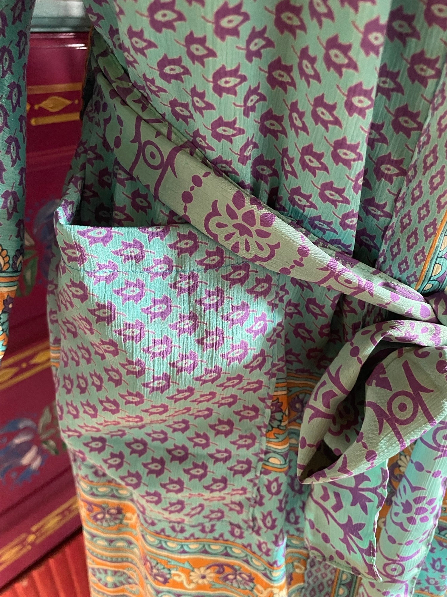 Silk Kimono - Free Size