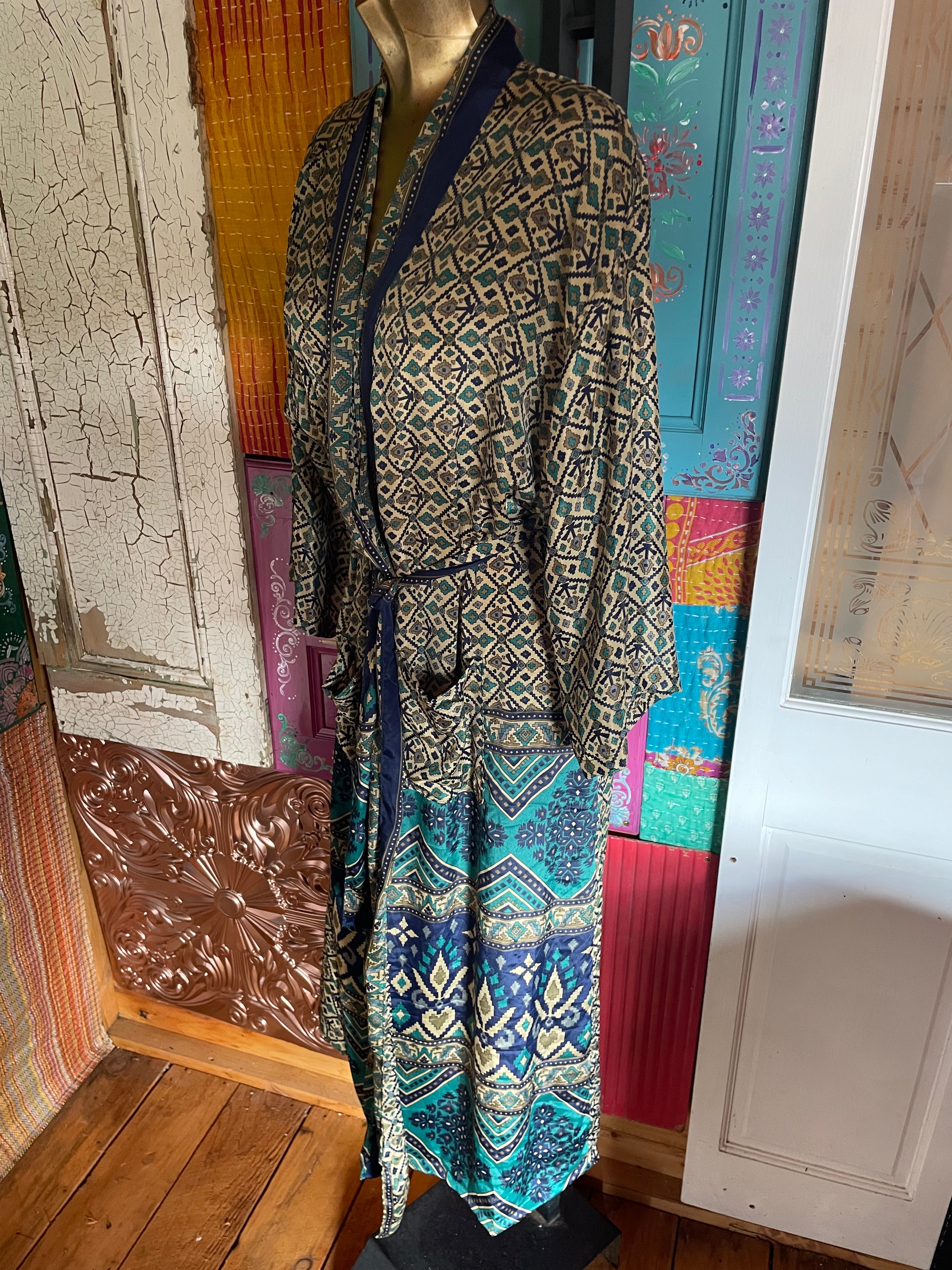 Silk Kimono- Free Size