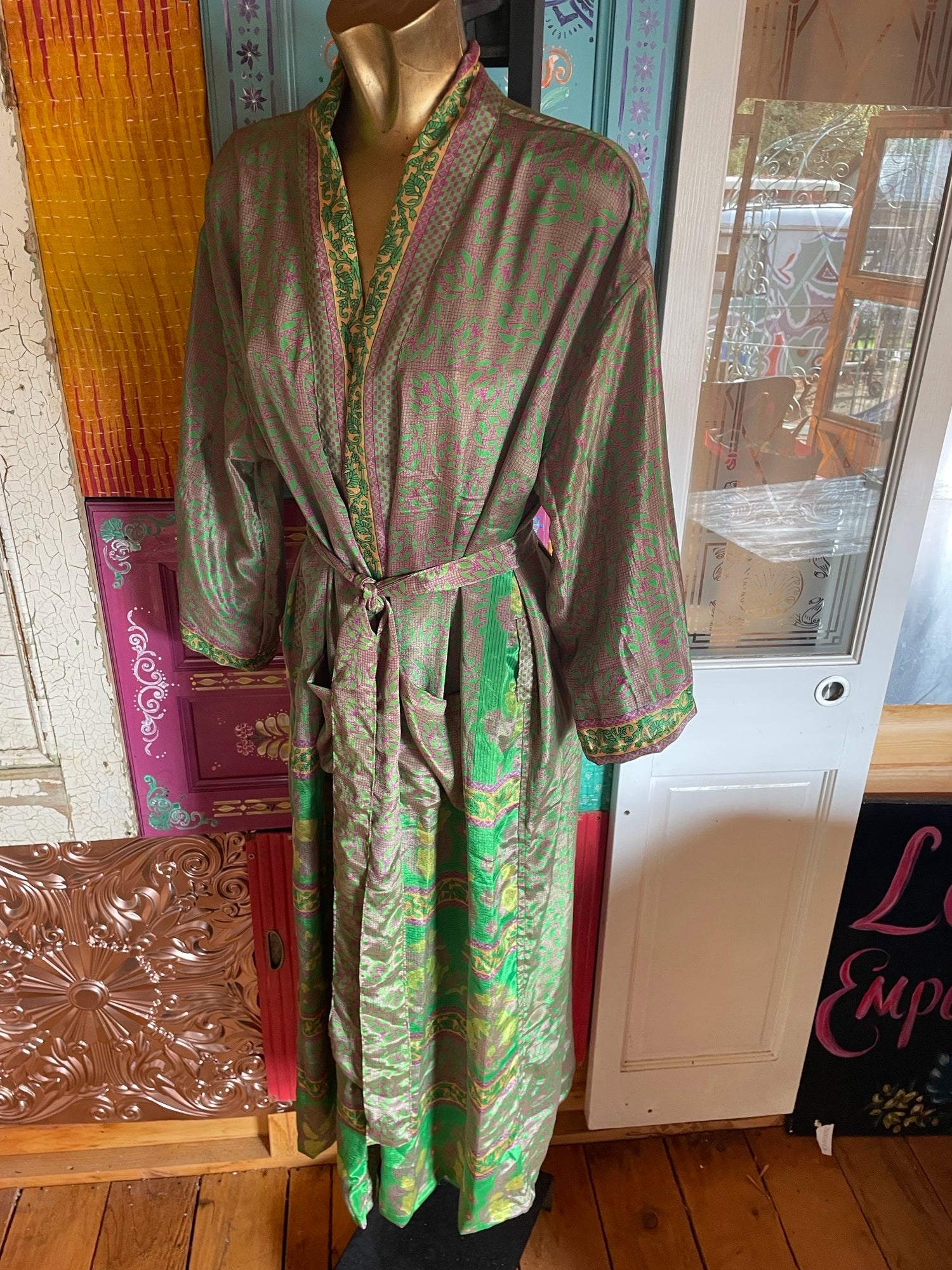 Silk Kimono - Free Size