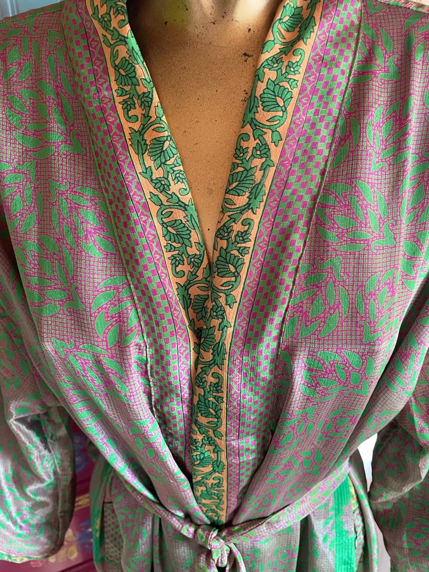 Silk Kimono - Free Size