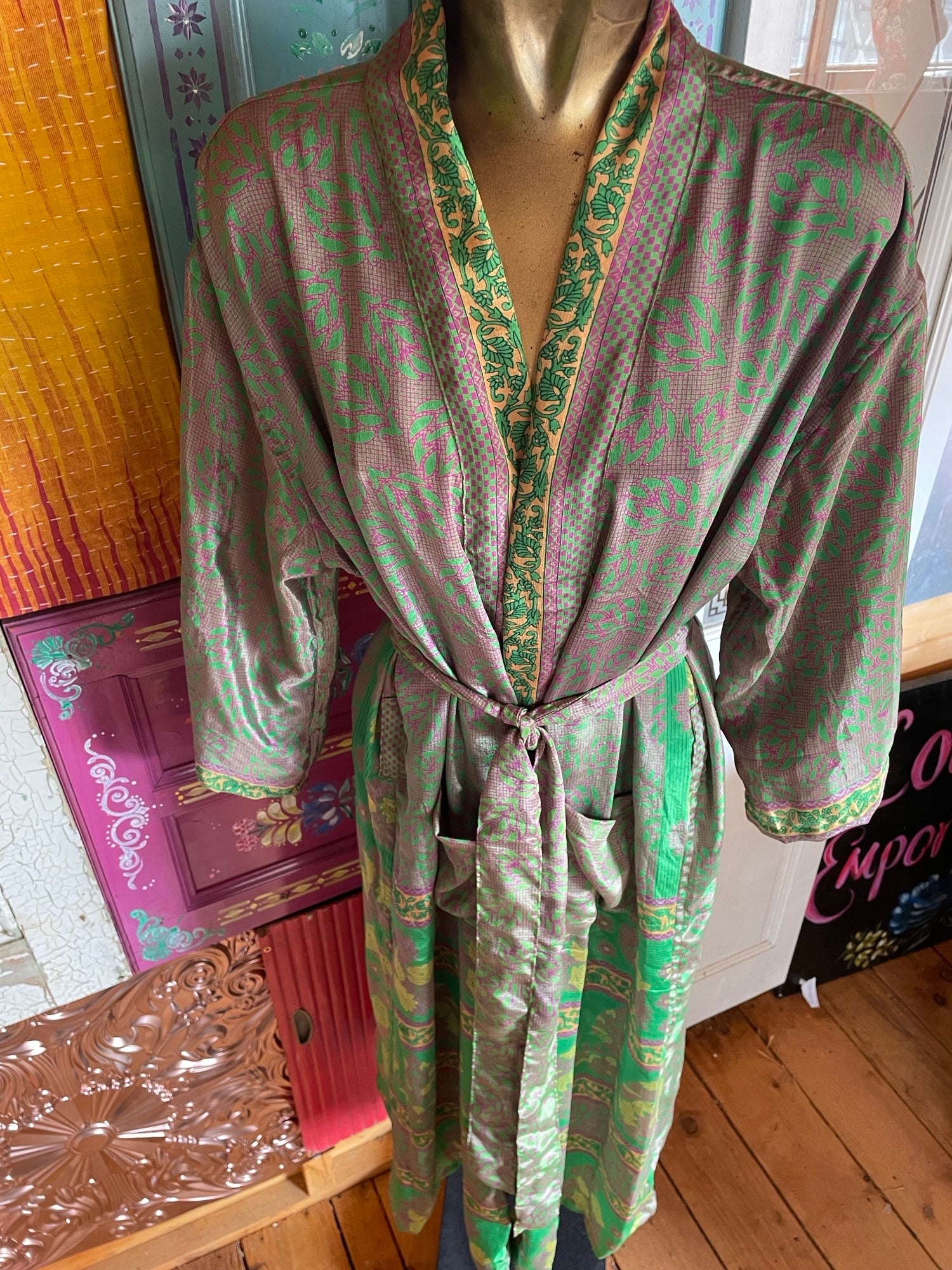 Silk Kimono - Free Size