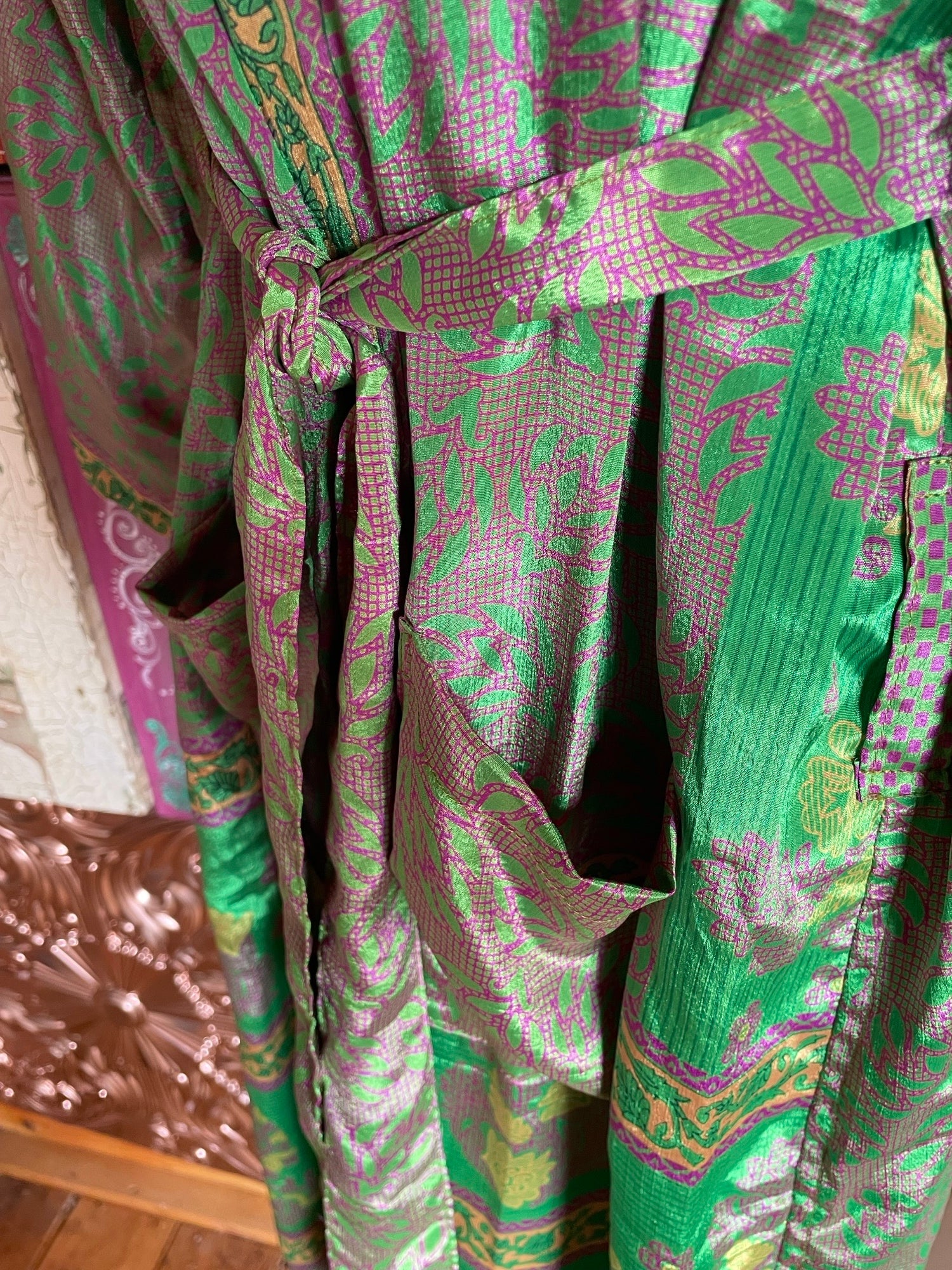 Silk Kimono - Free Size