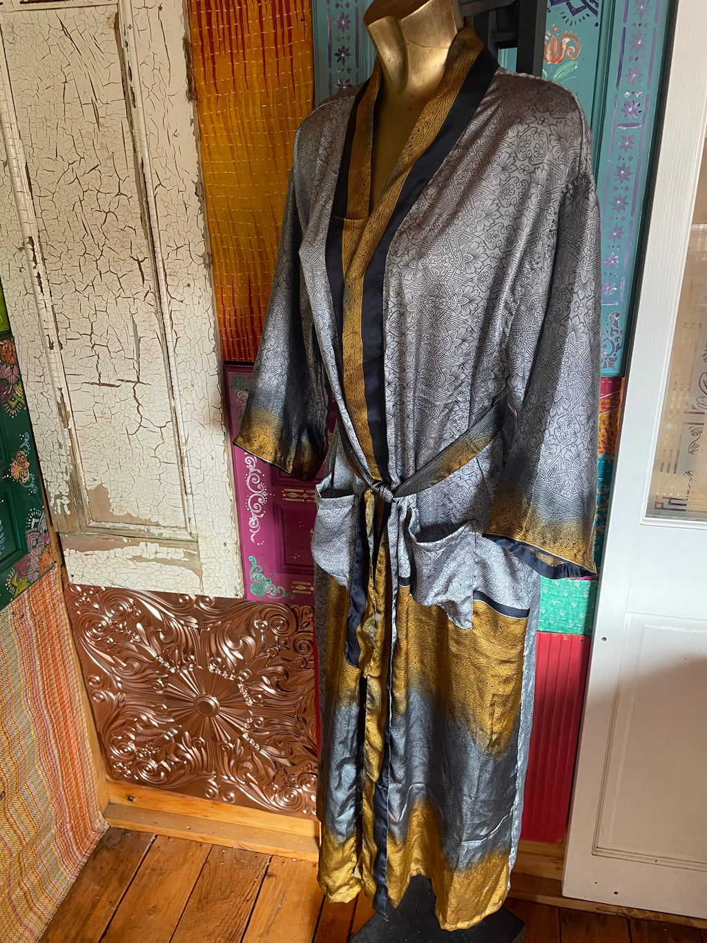 Silk Kimono - Free Size