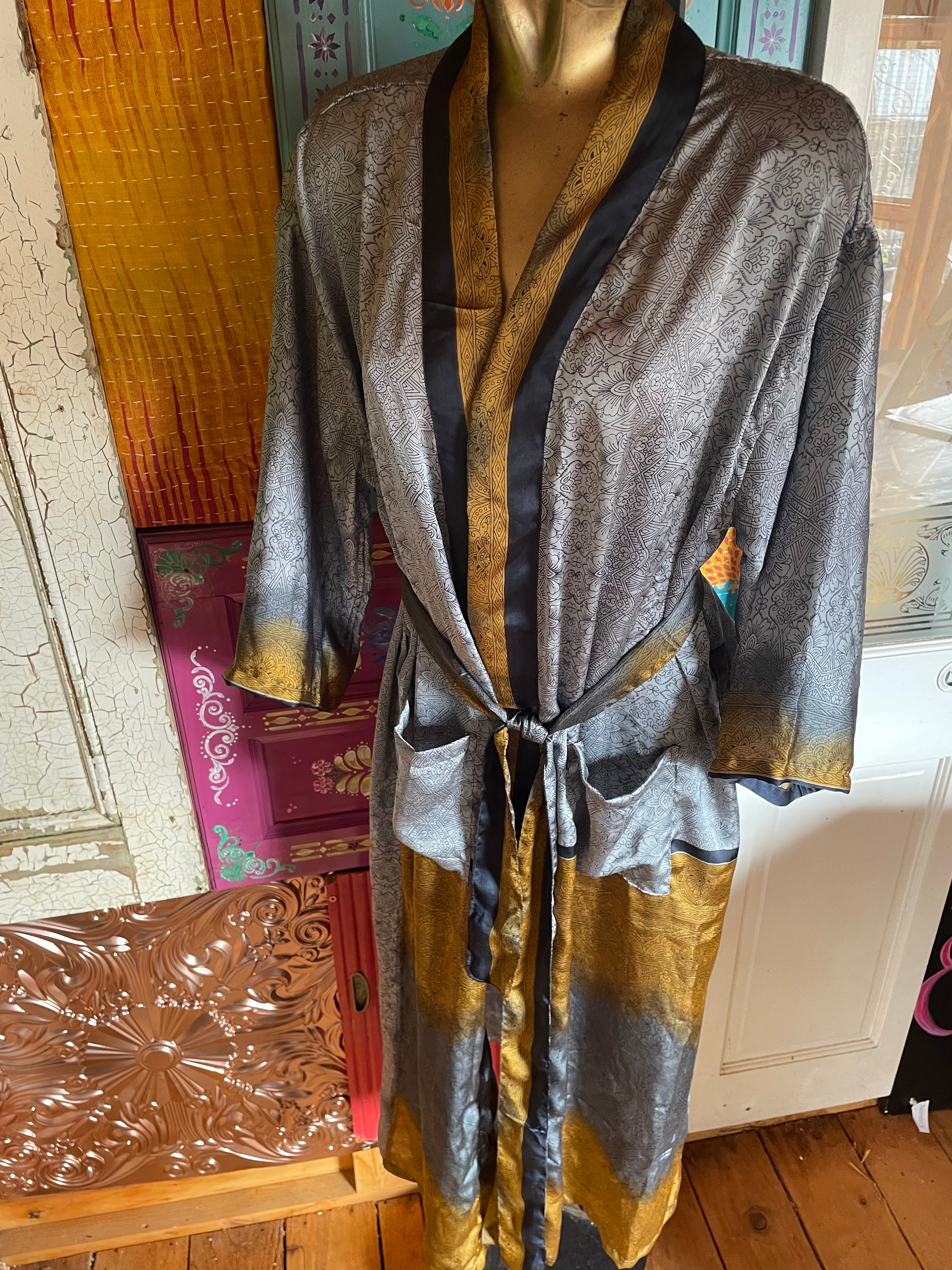 Silk Kimono - Free Size