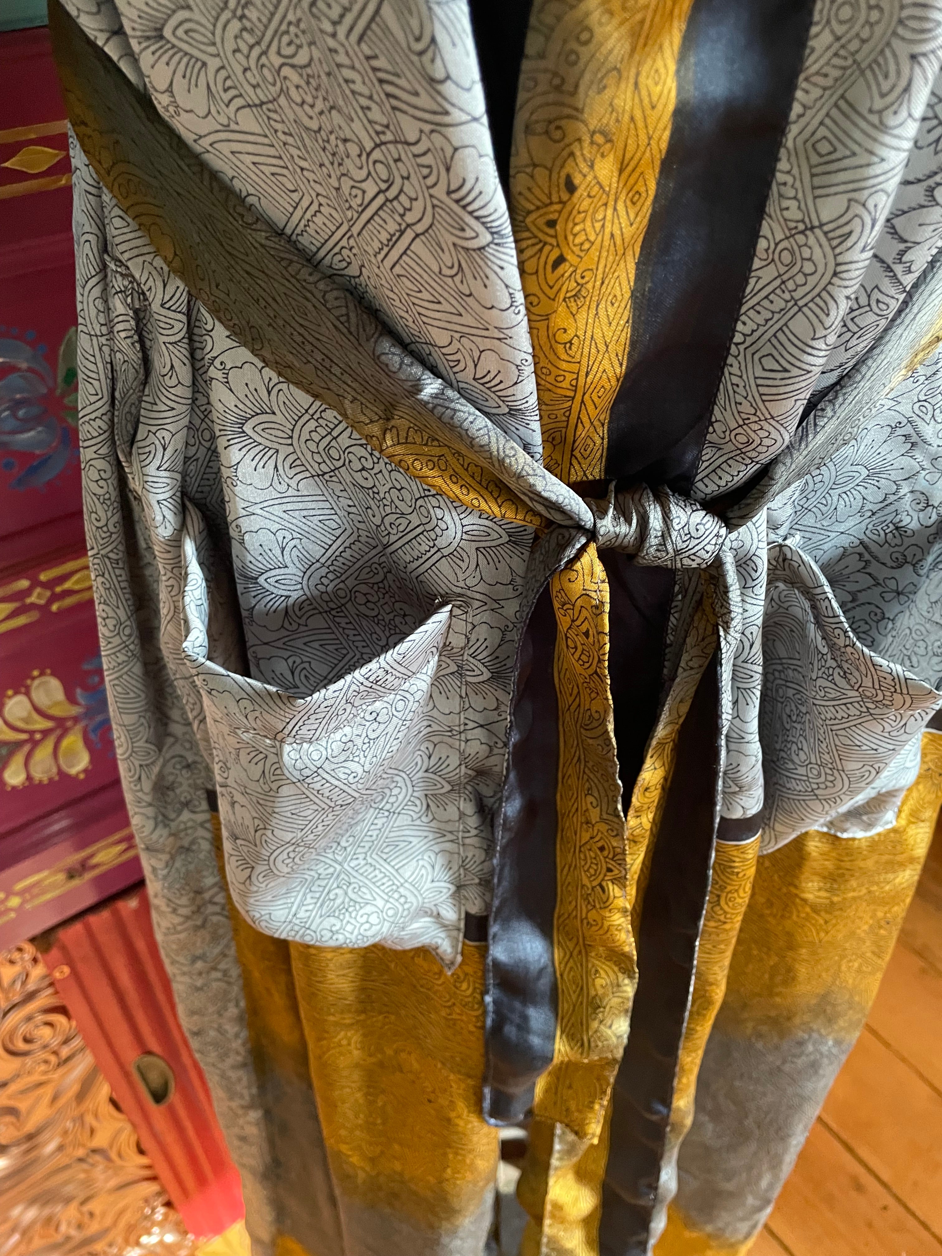 Silk Kimono - Free Size