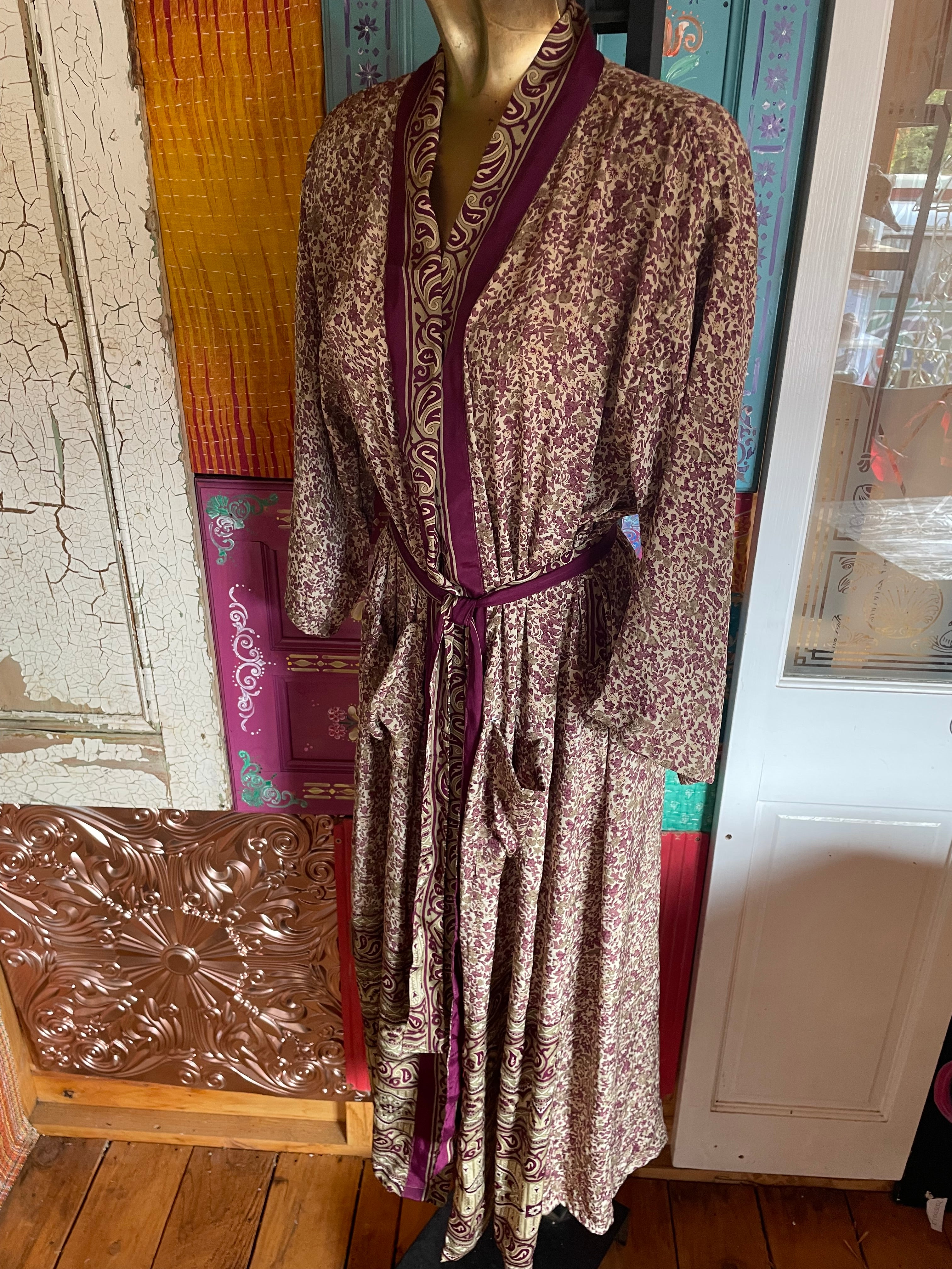 Silk Kimono - Free Size