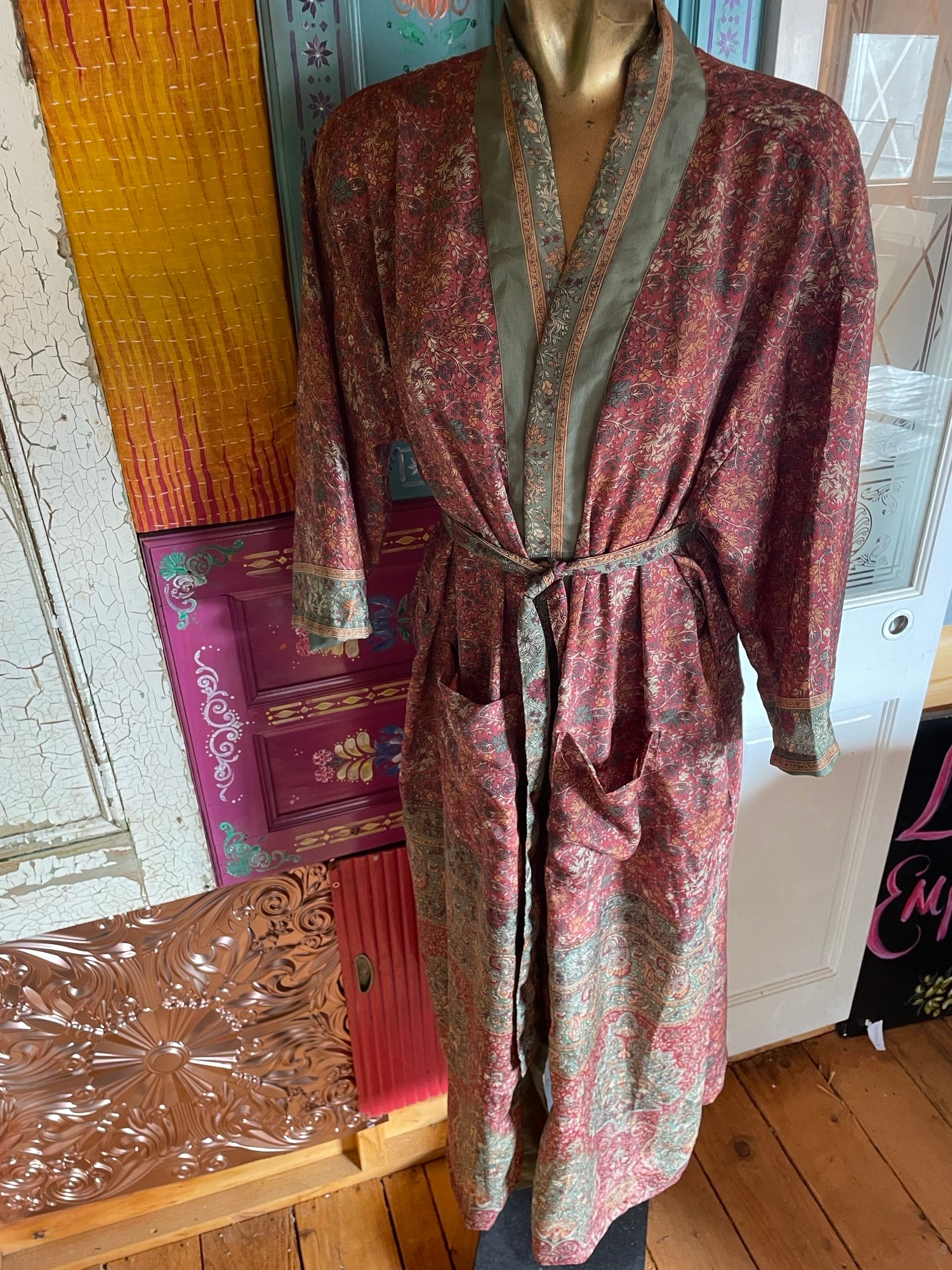 Silk Kimono - Free Size