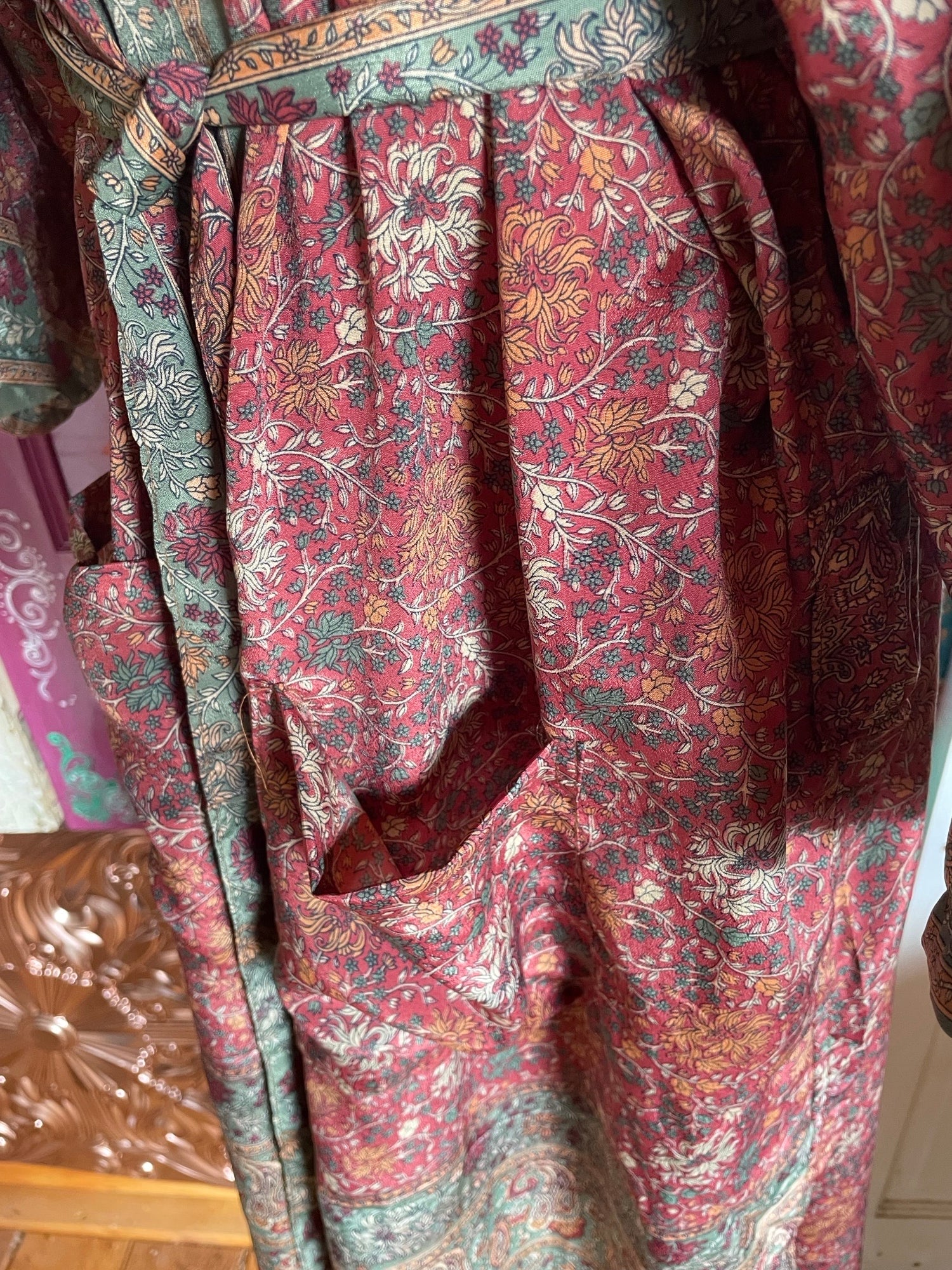 Silk Kimono - Free Size