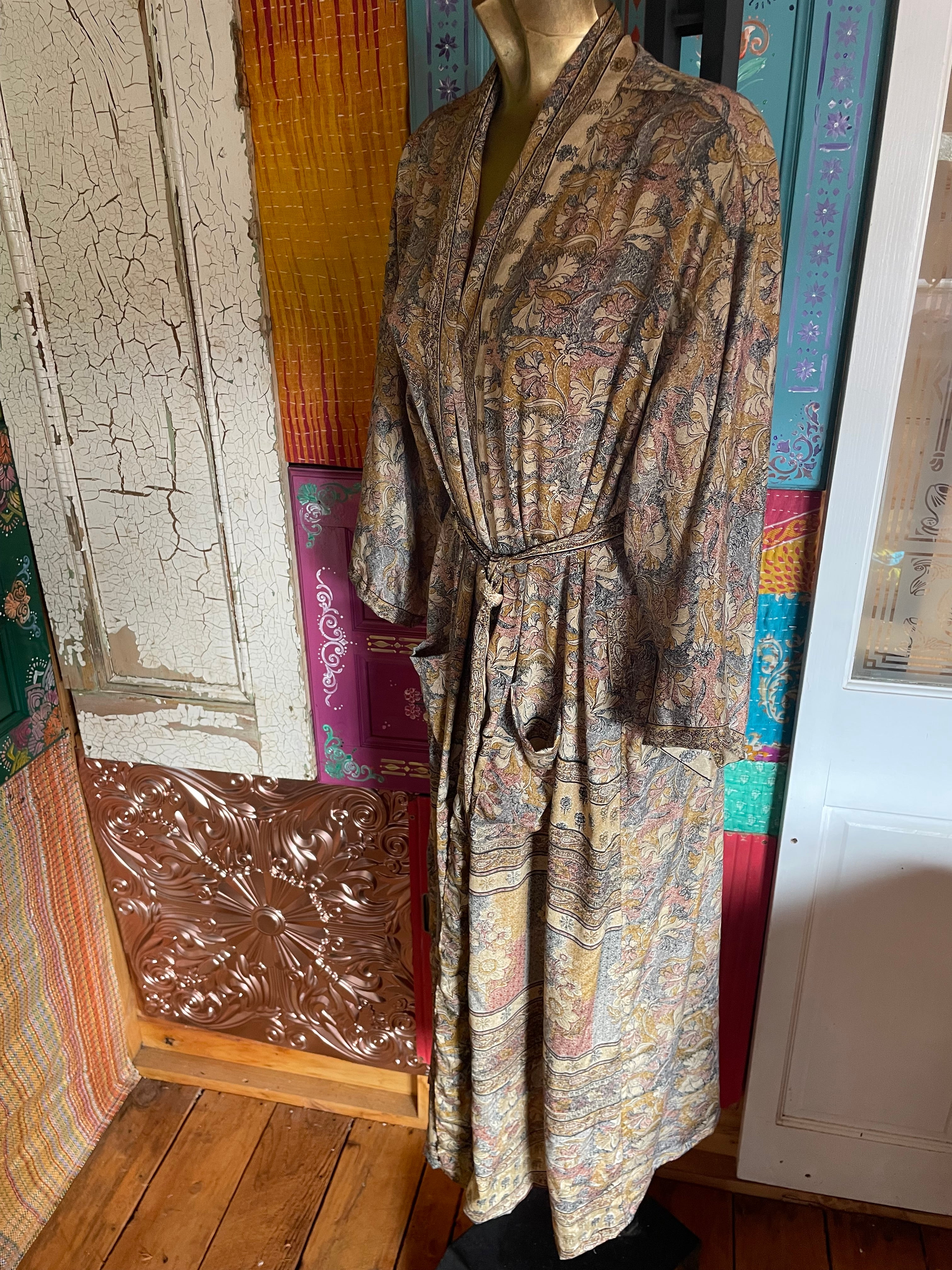 Silk Kimono - Free Size