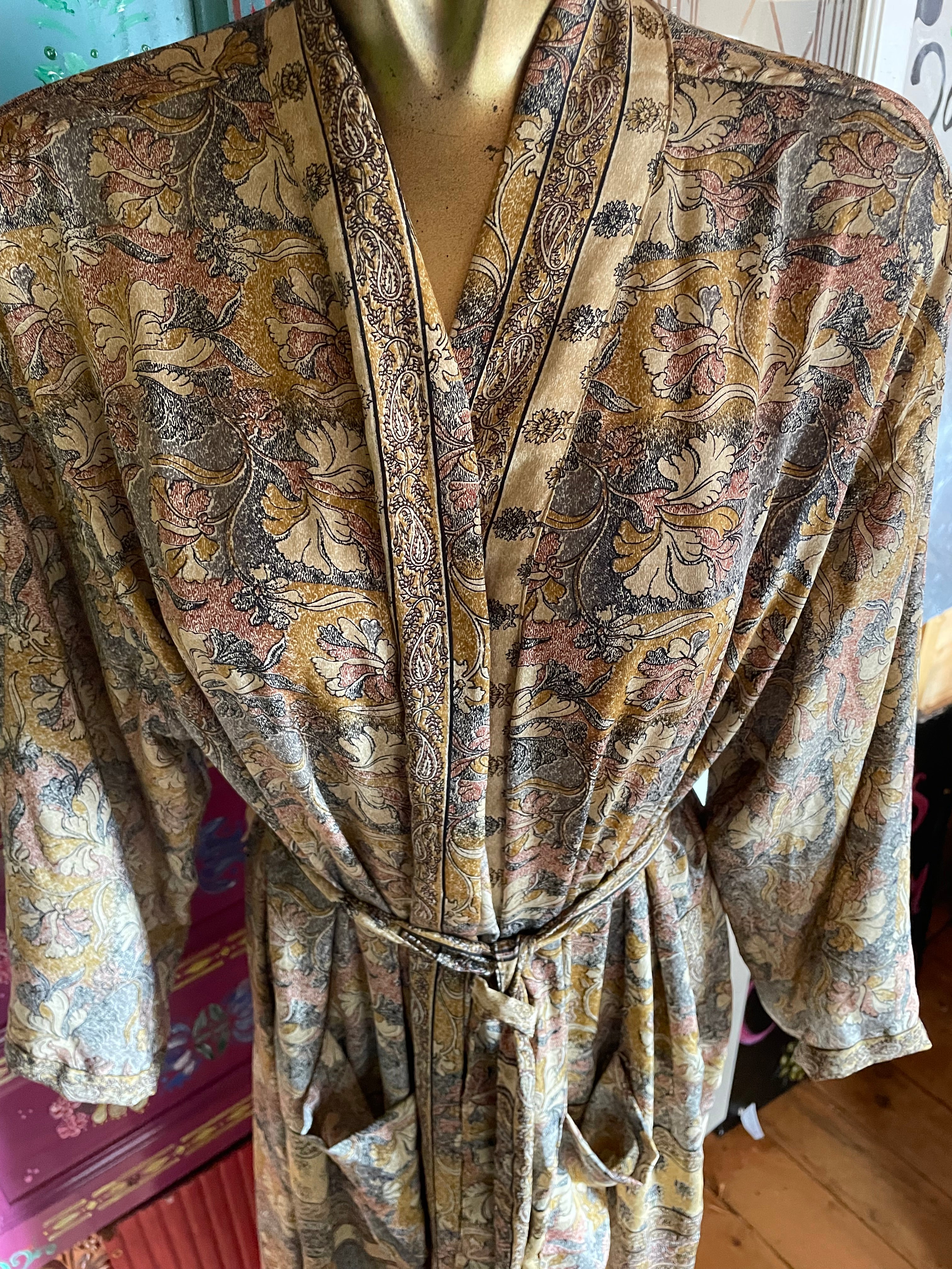 Silk Kimono - Free Size