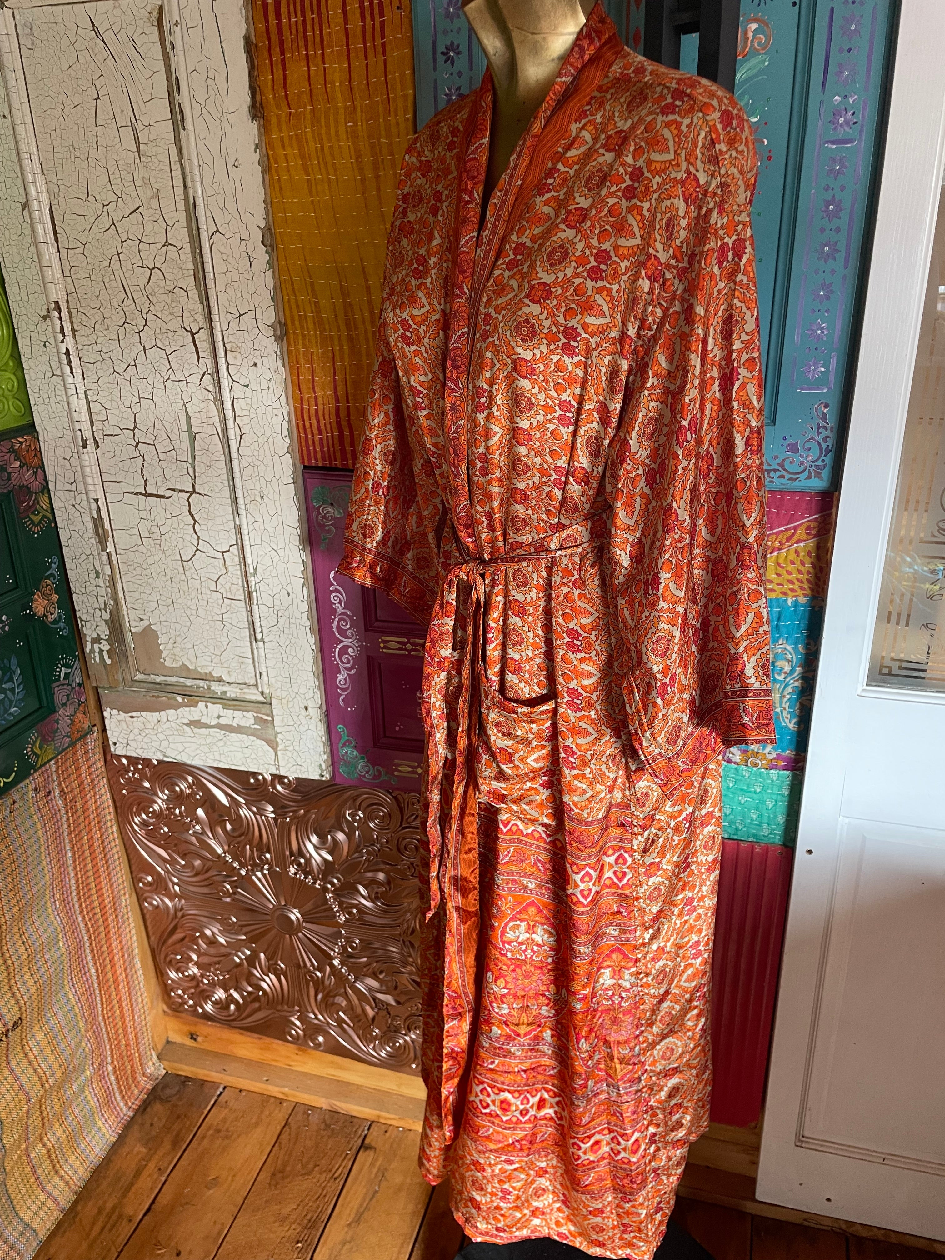 Silk Kimono - Free Size