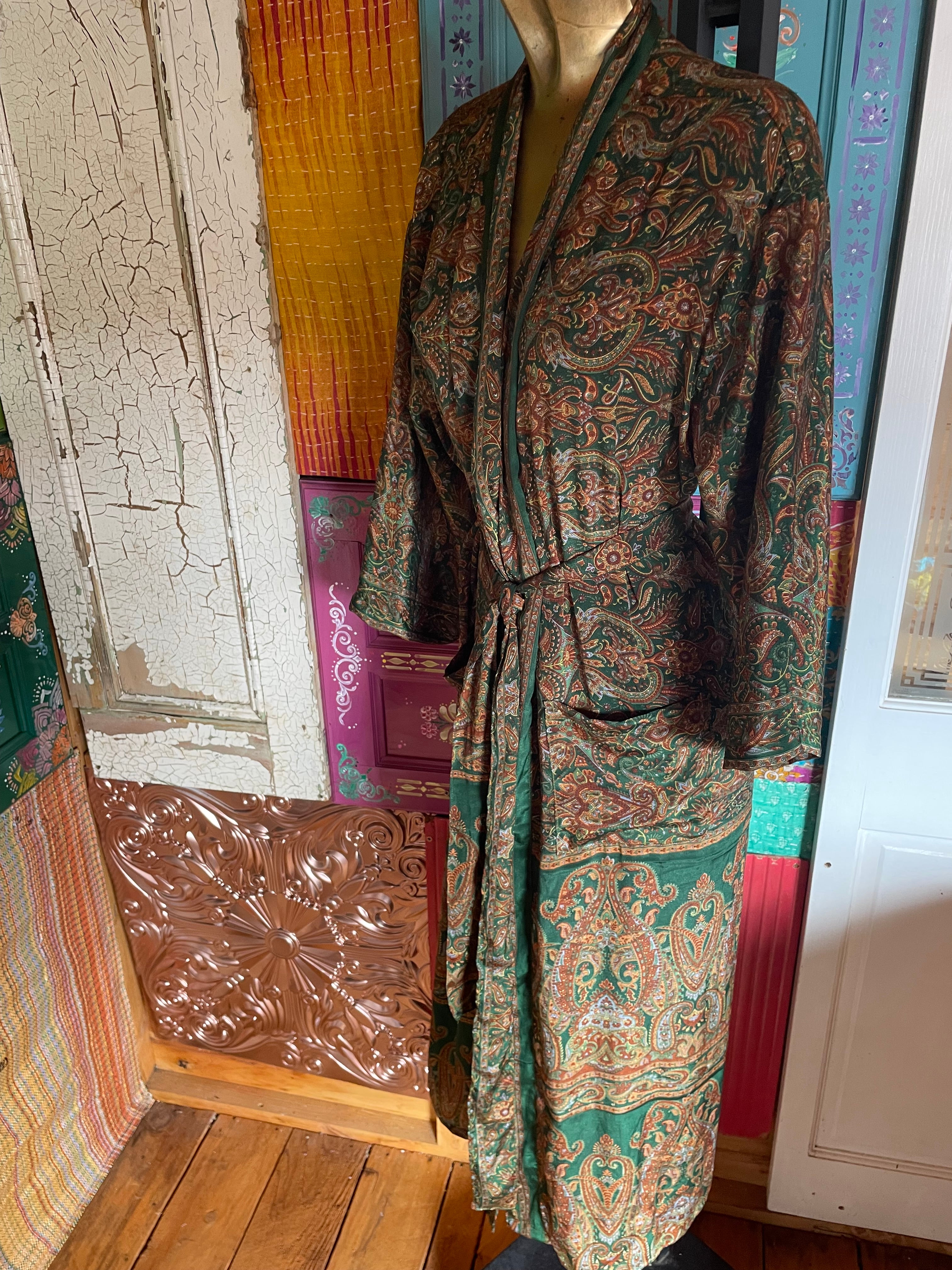 Silk Kimono - Free Size