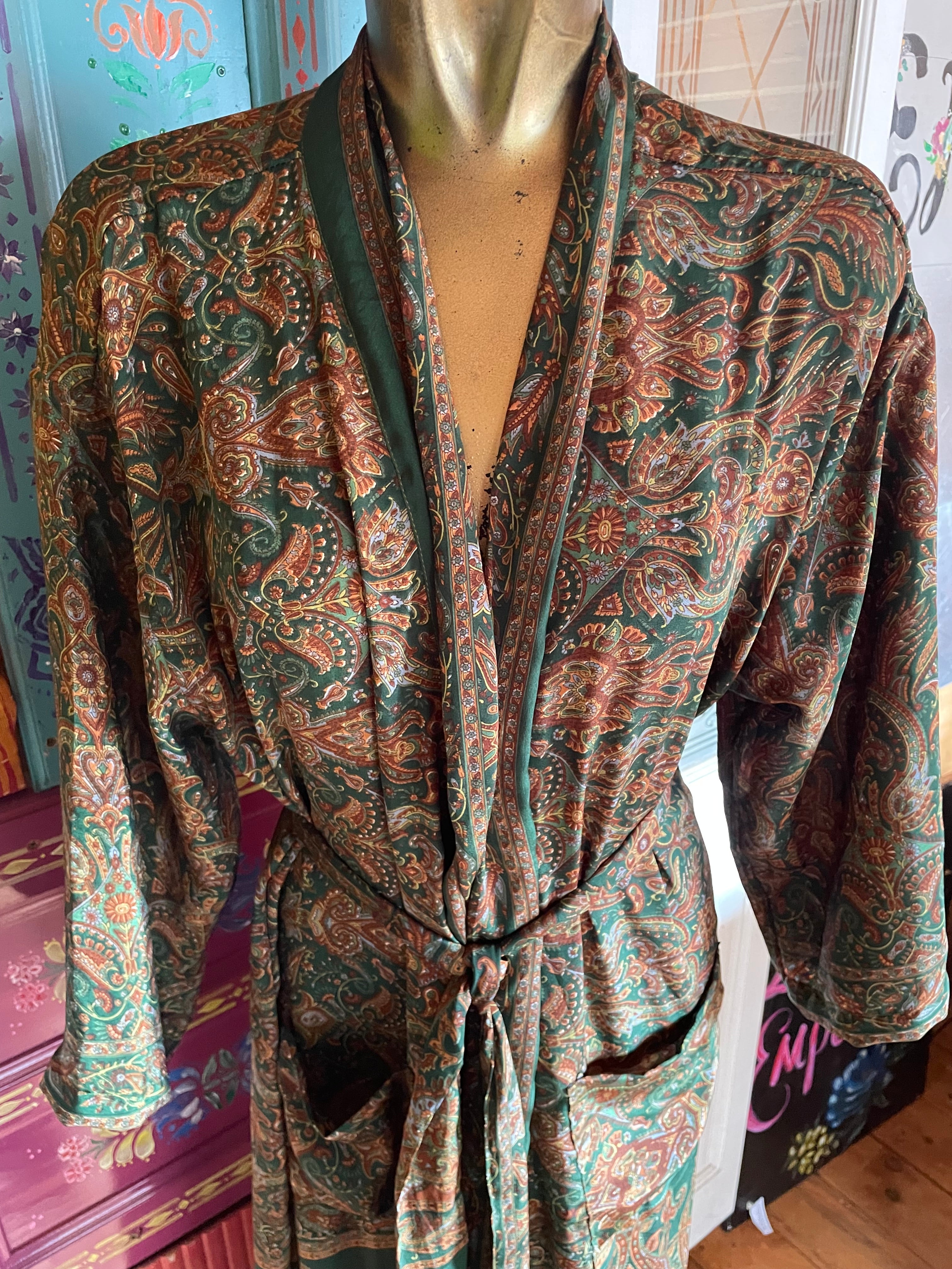 Silk Kimono - Free Size