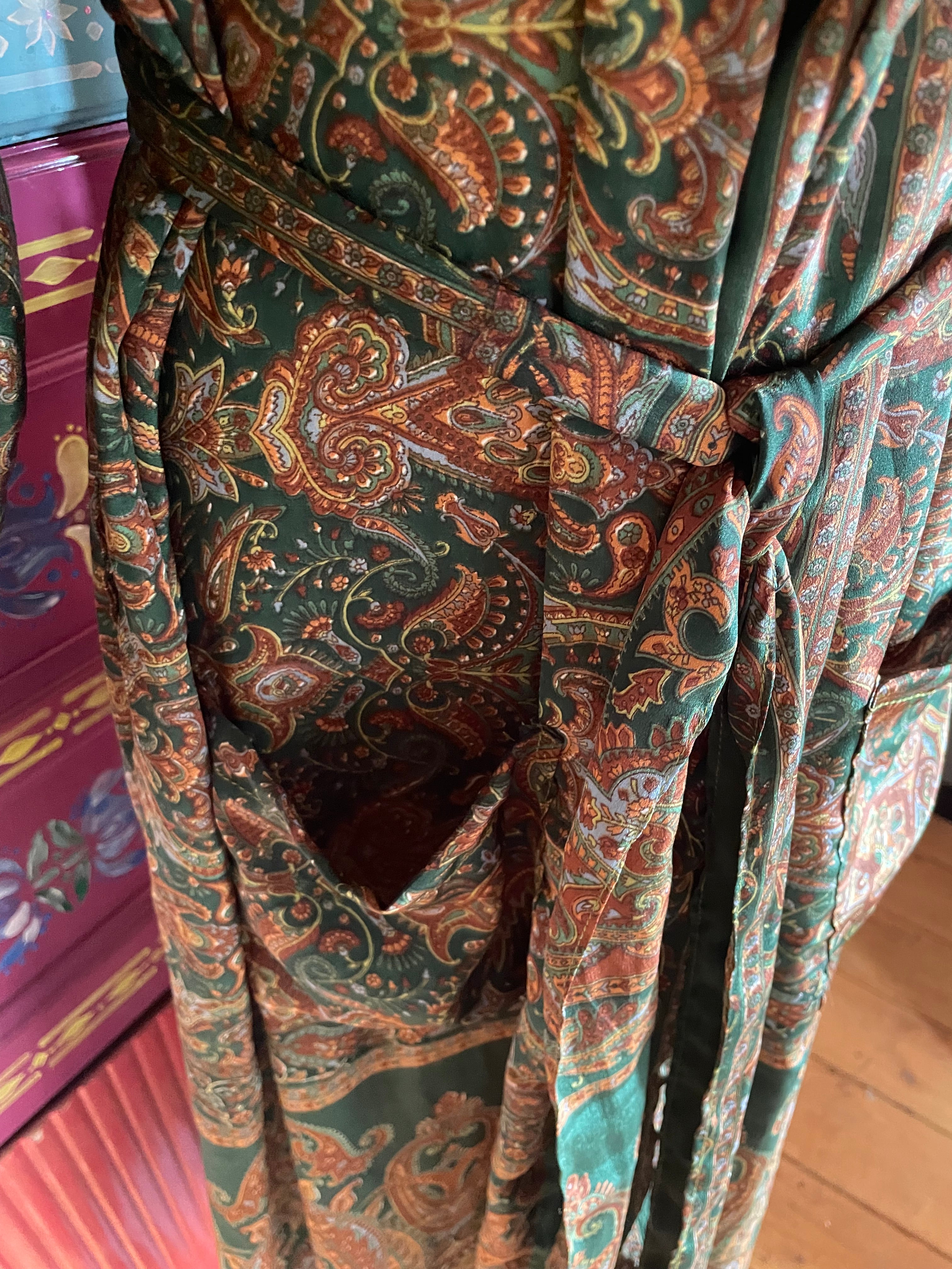 Silk Kimono - Free Size