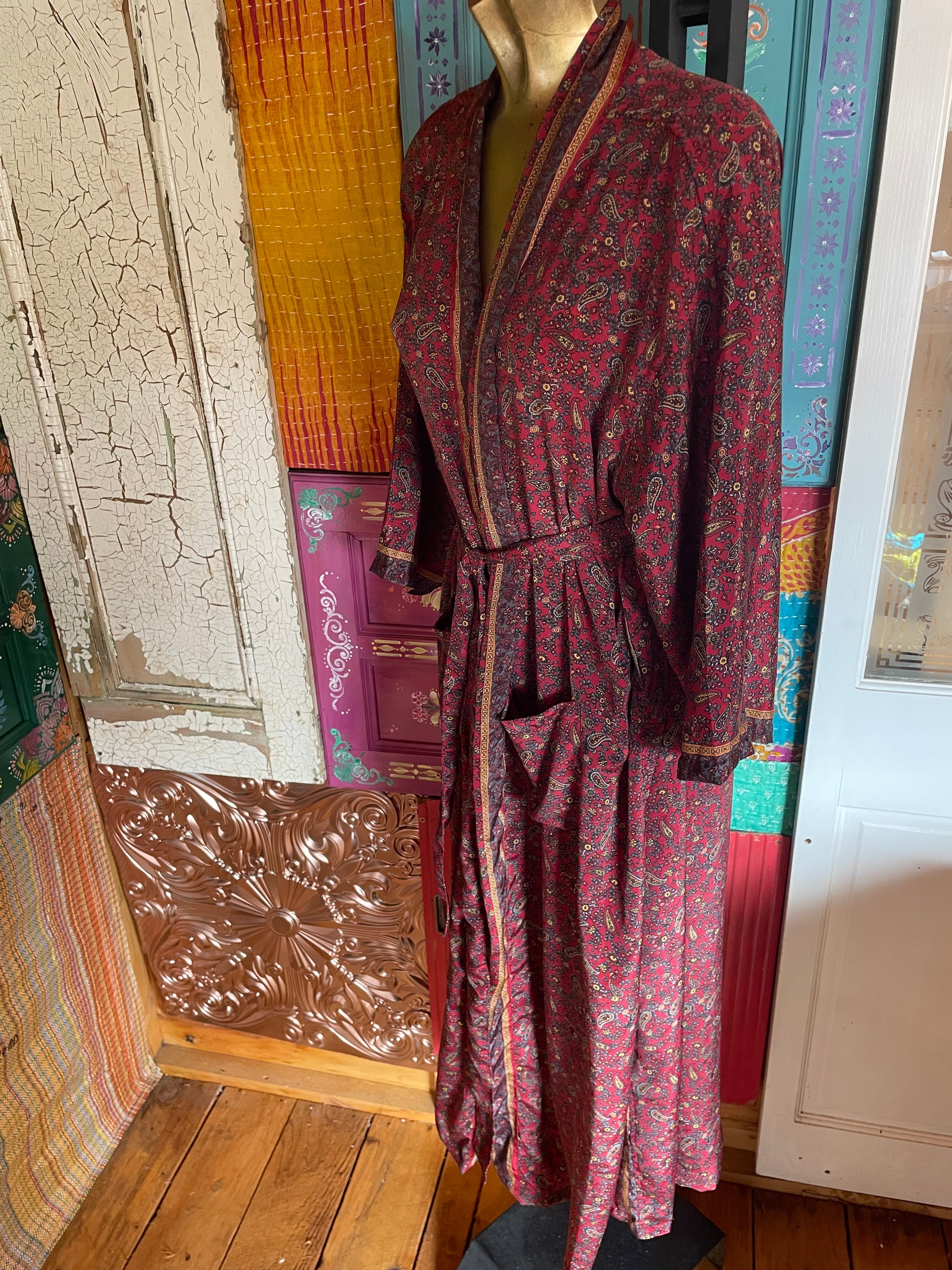 Silk Kimono - Free Size