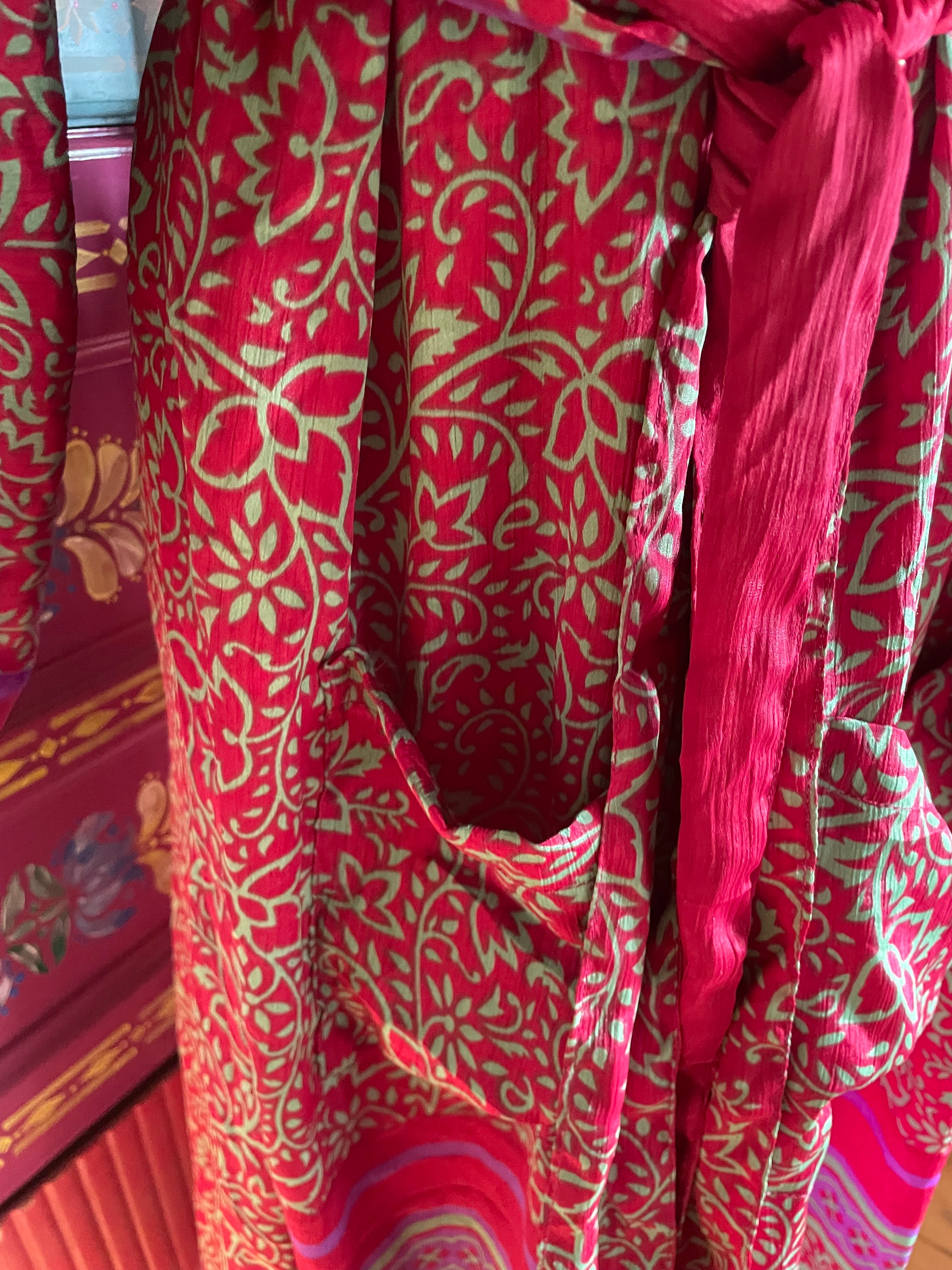 Silk Kimono - Free Size