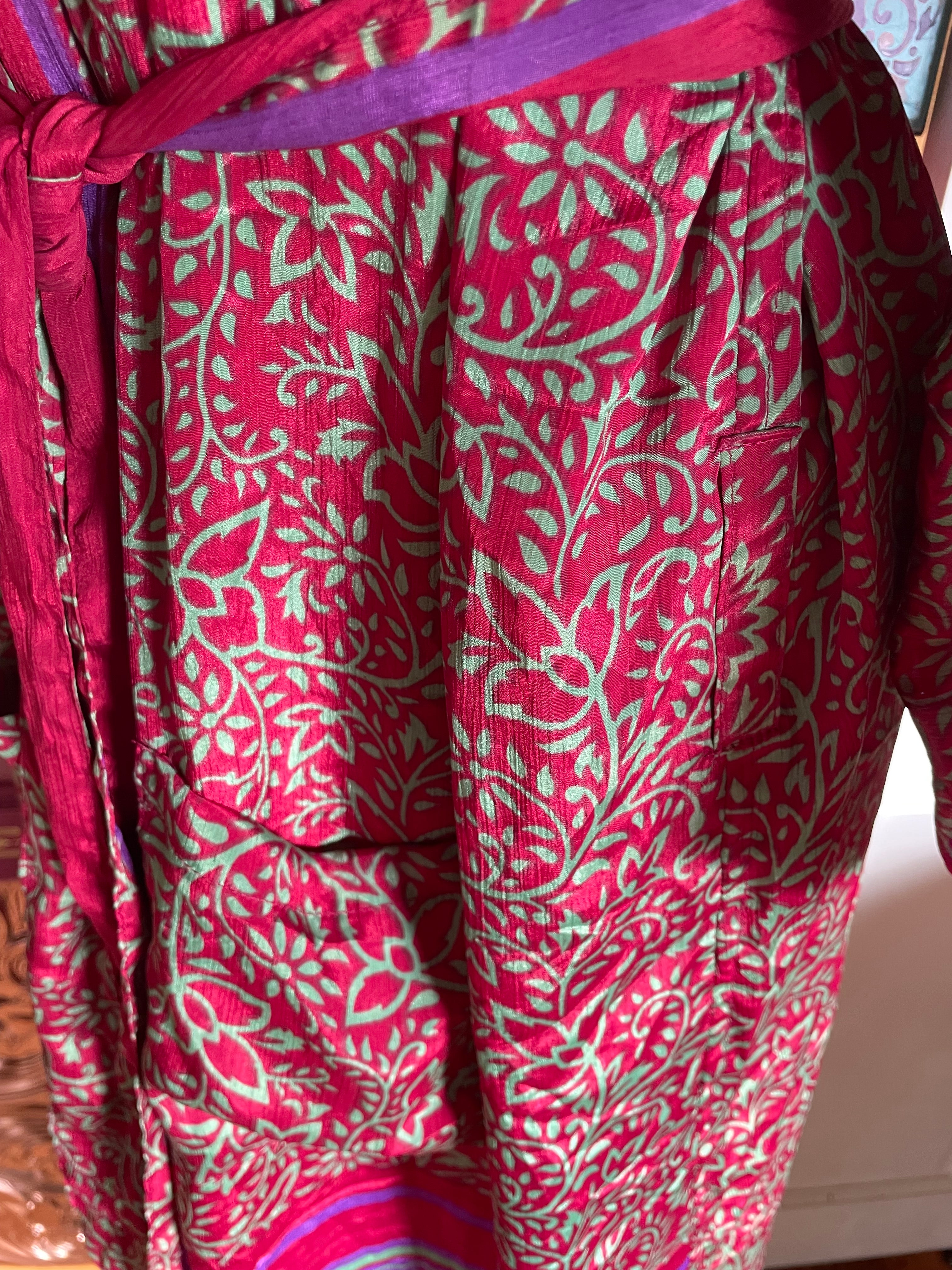 Silk Kimono - Free Size