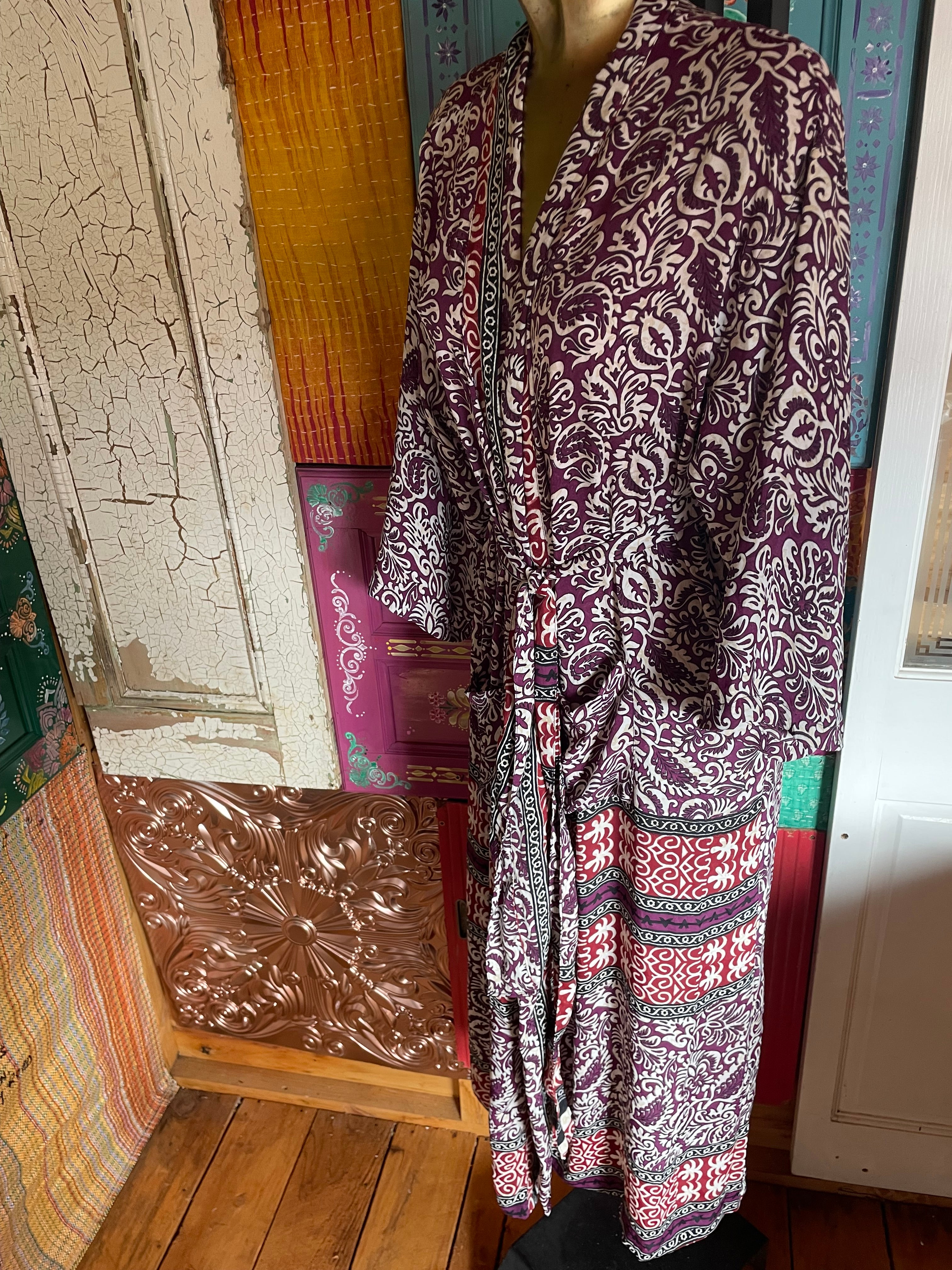 Silk Kimono - Free Size