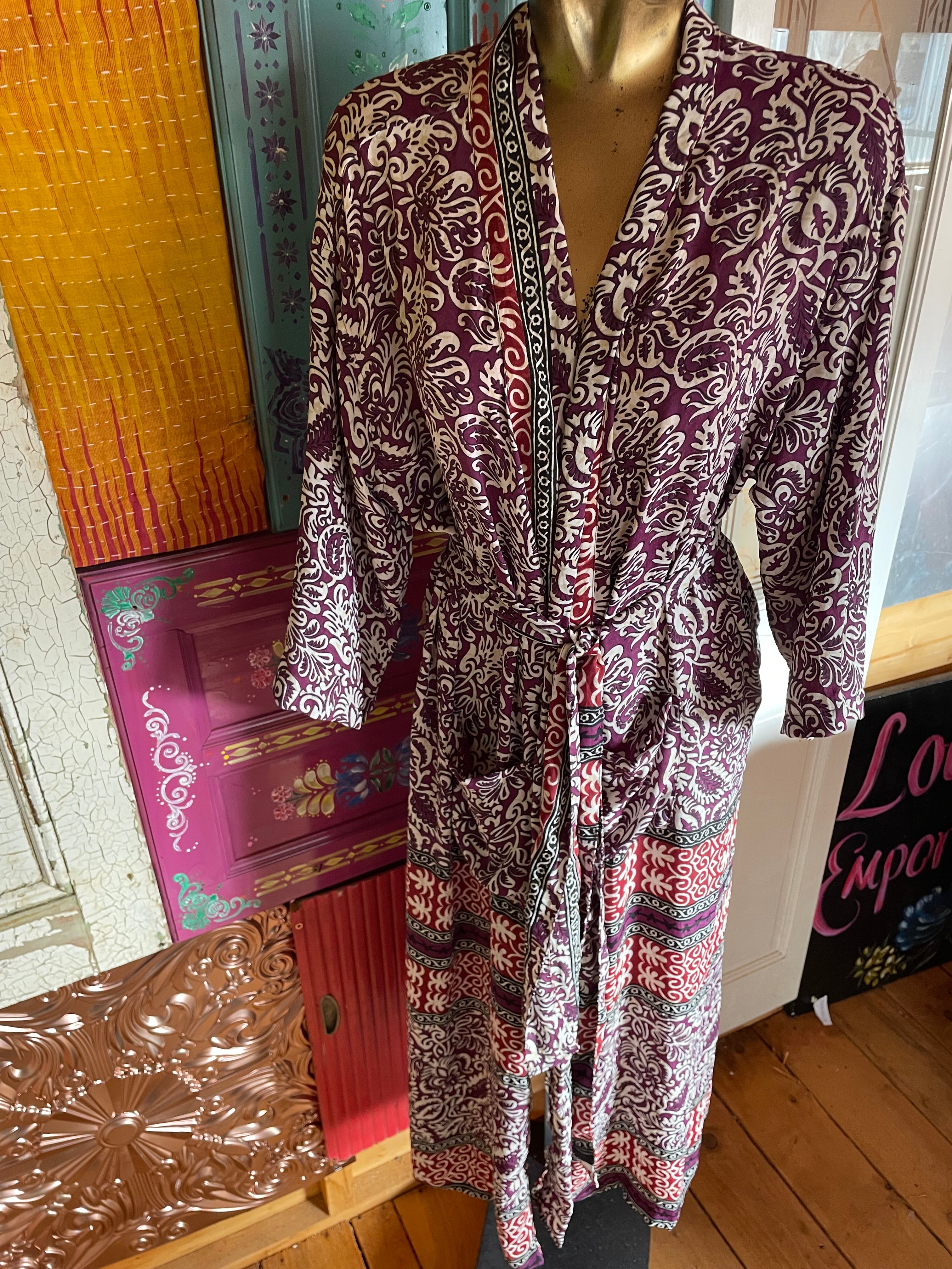 Silk Kimono - Free Size