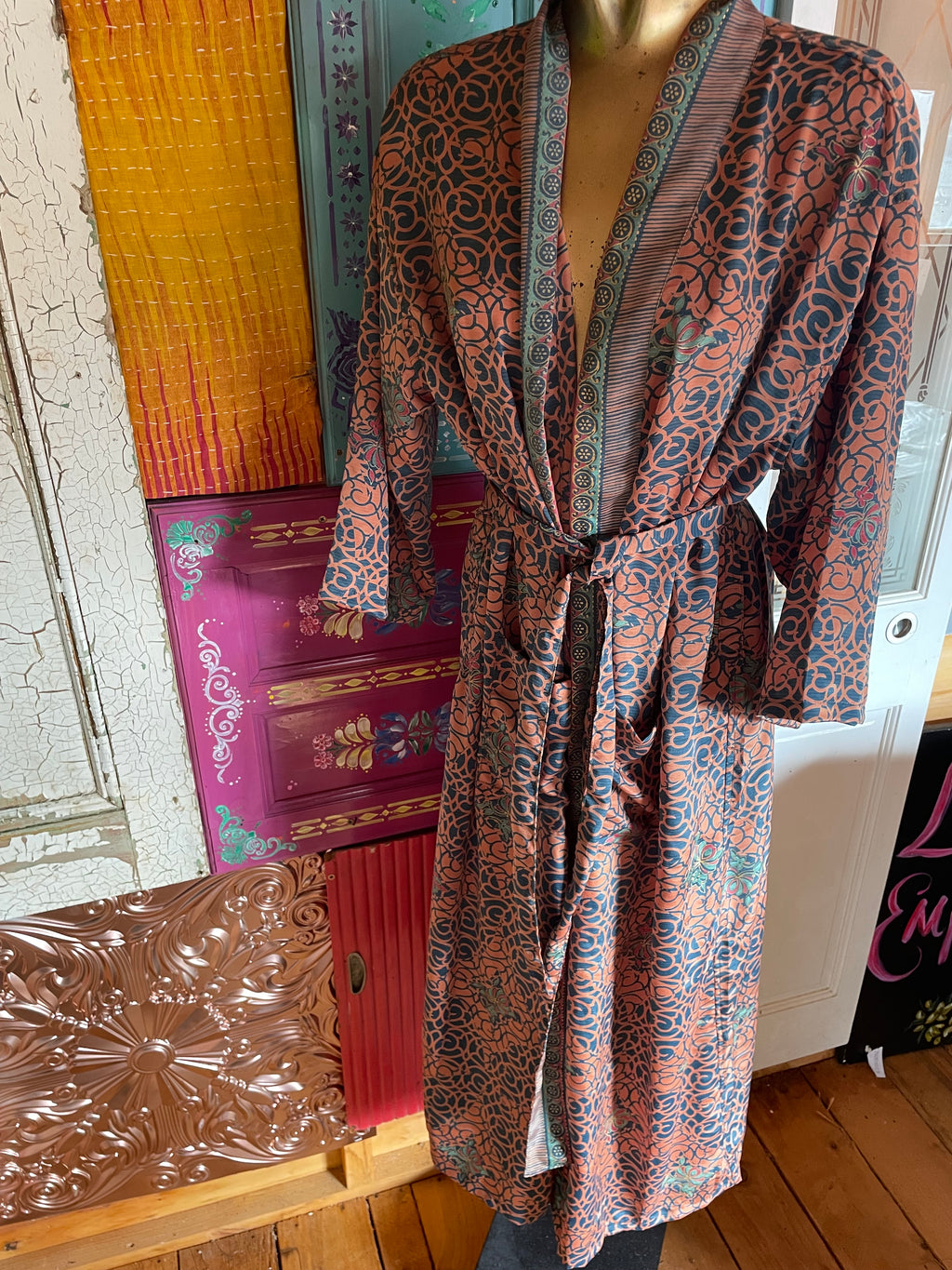 Silk Kimono - Free Size