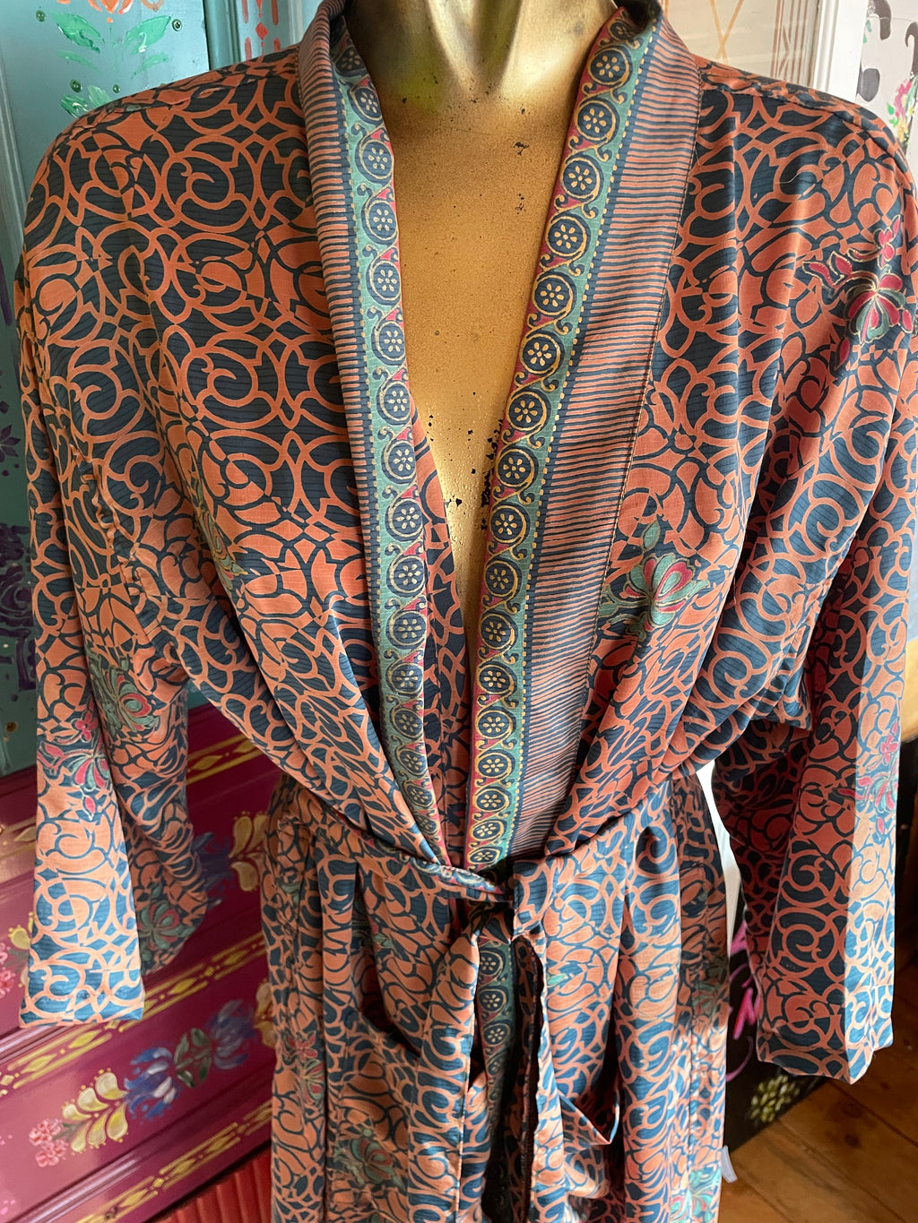 Silk Kimono - Free Size