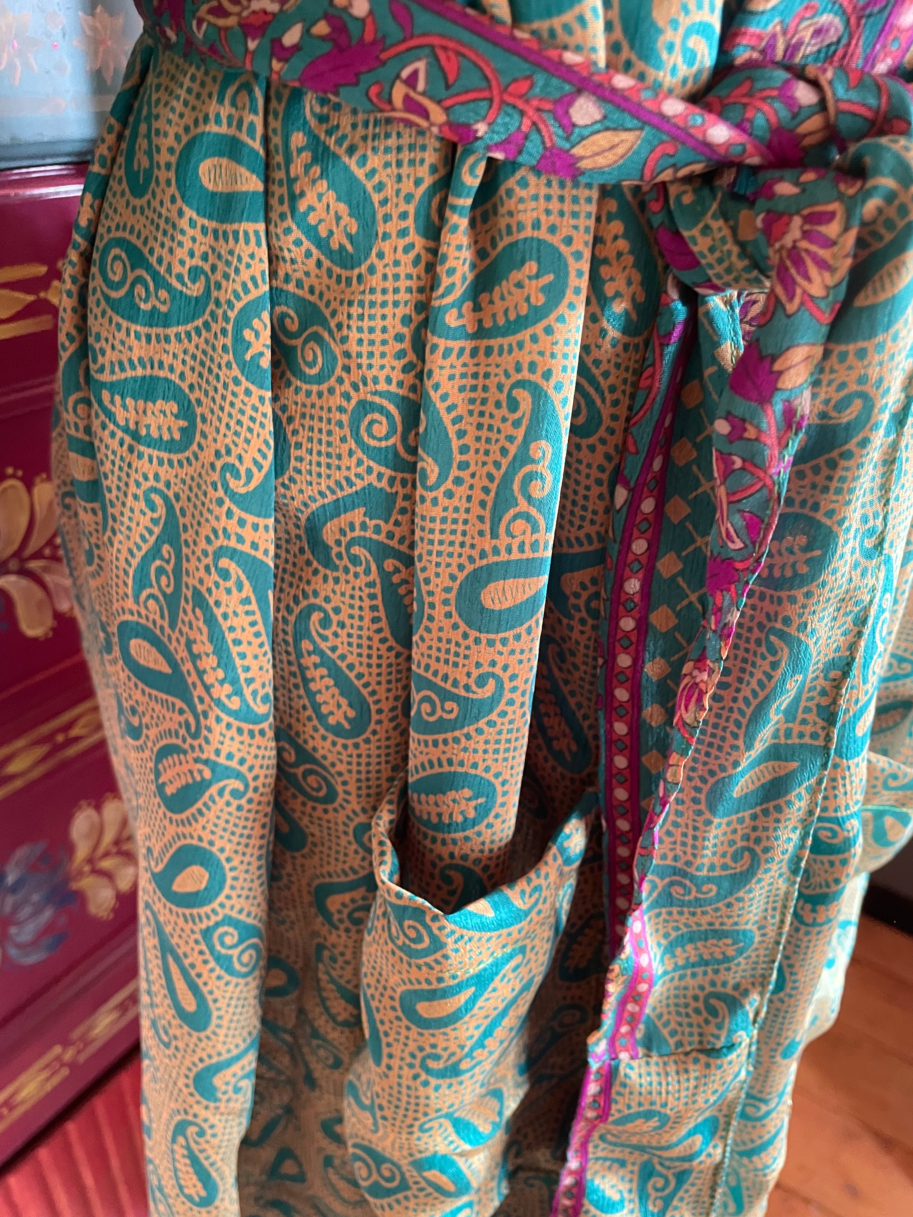 Silk Kimono - Free Size