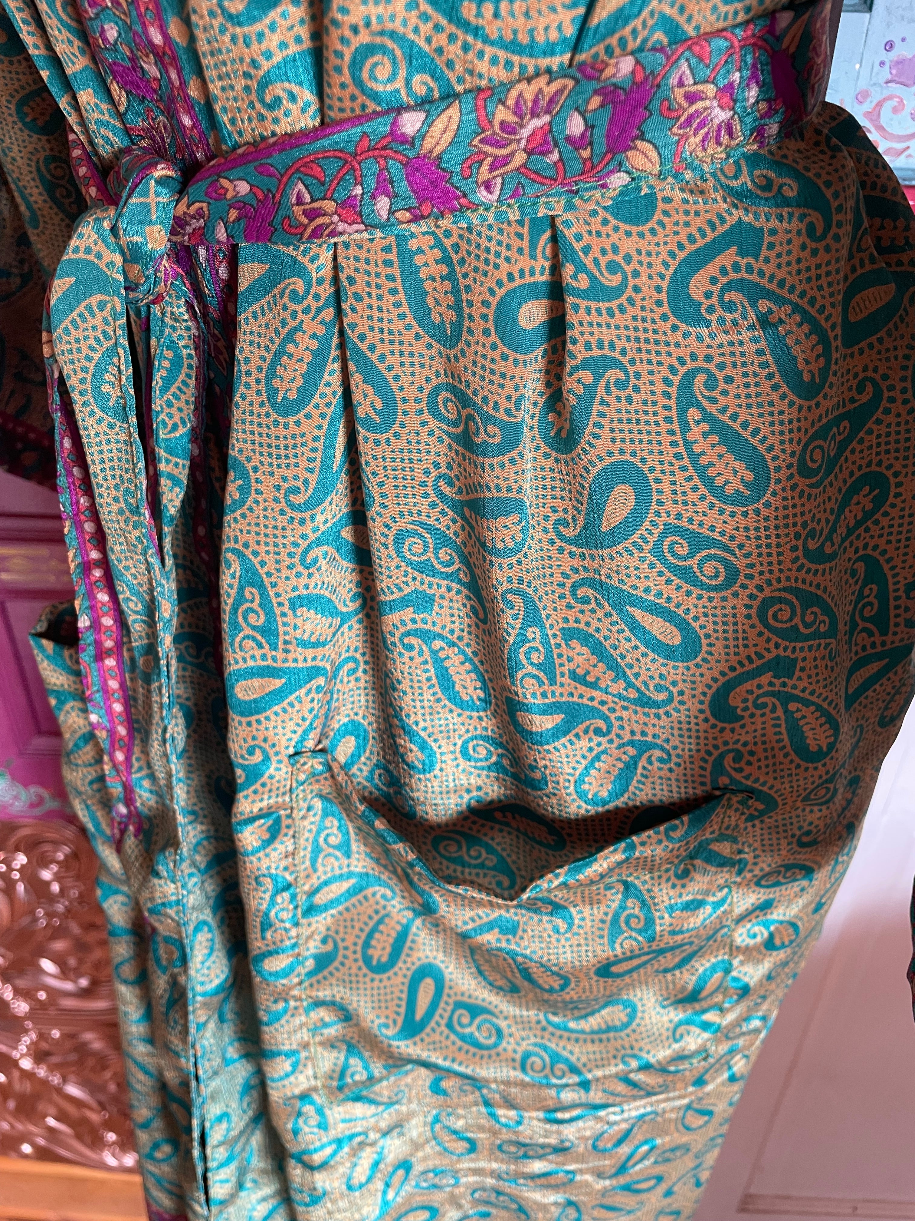 Silk Kimono - Free Size