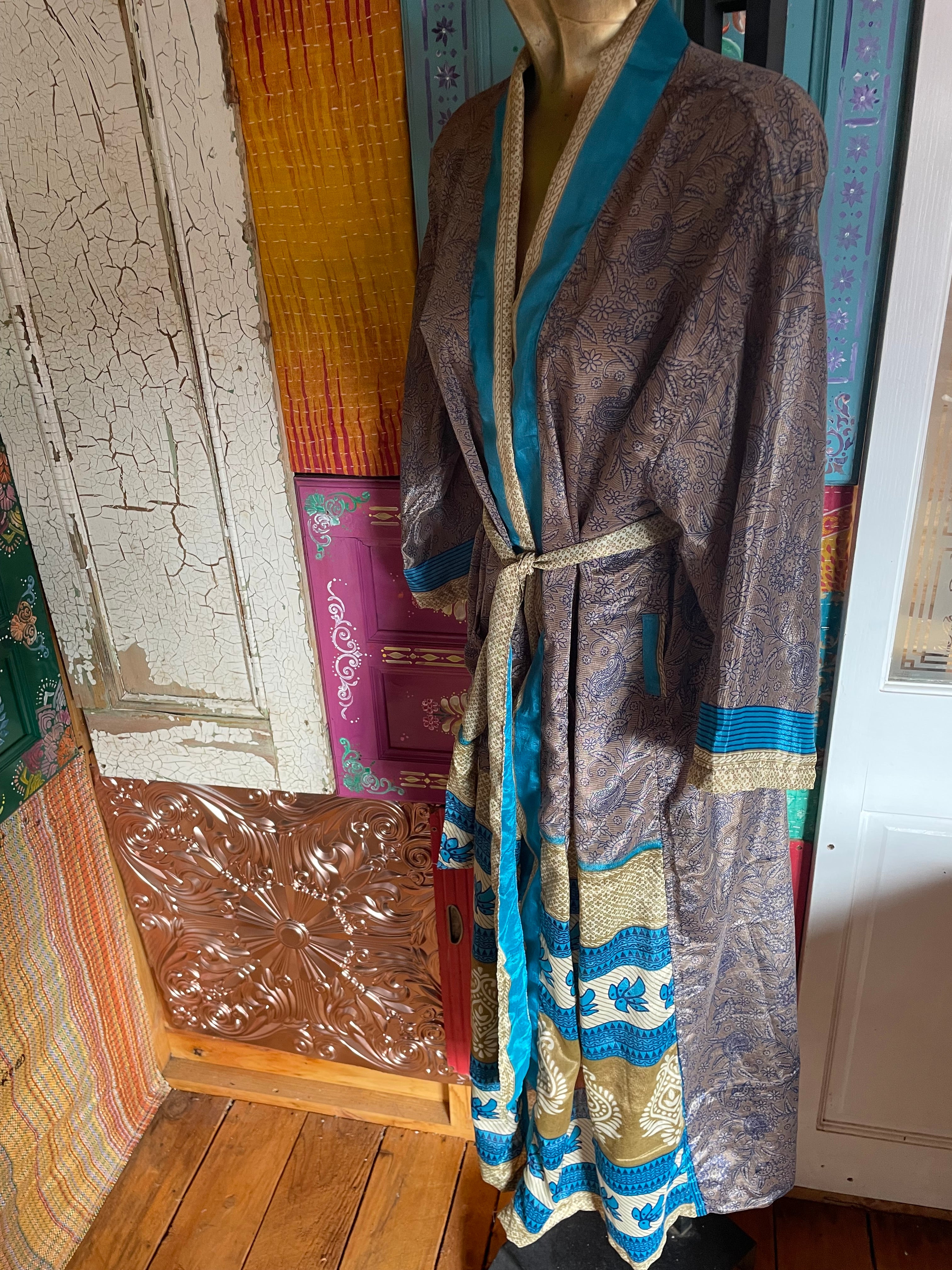 Silk Kimono - Free Size