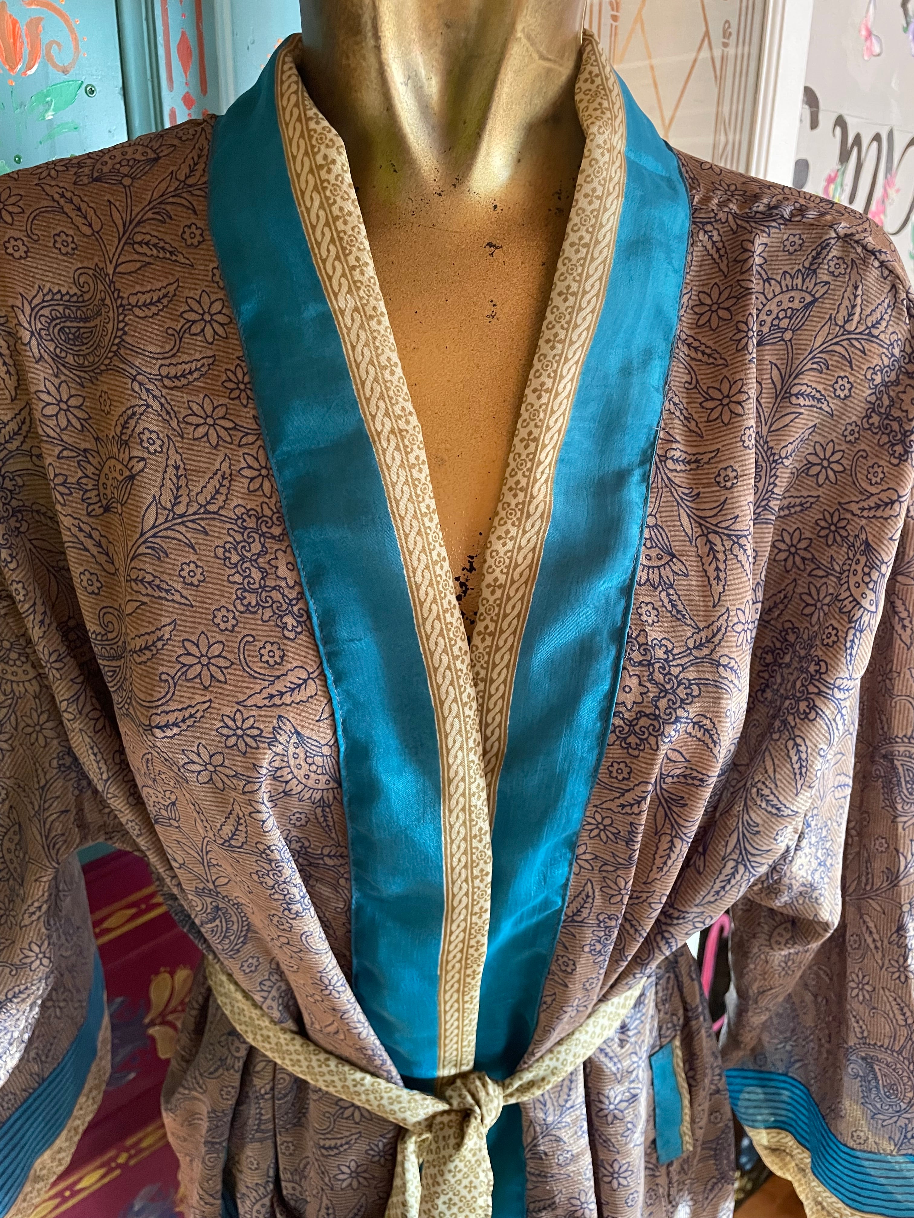 Silk Kimono - Free Size