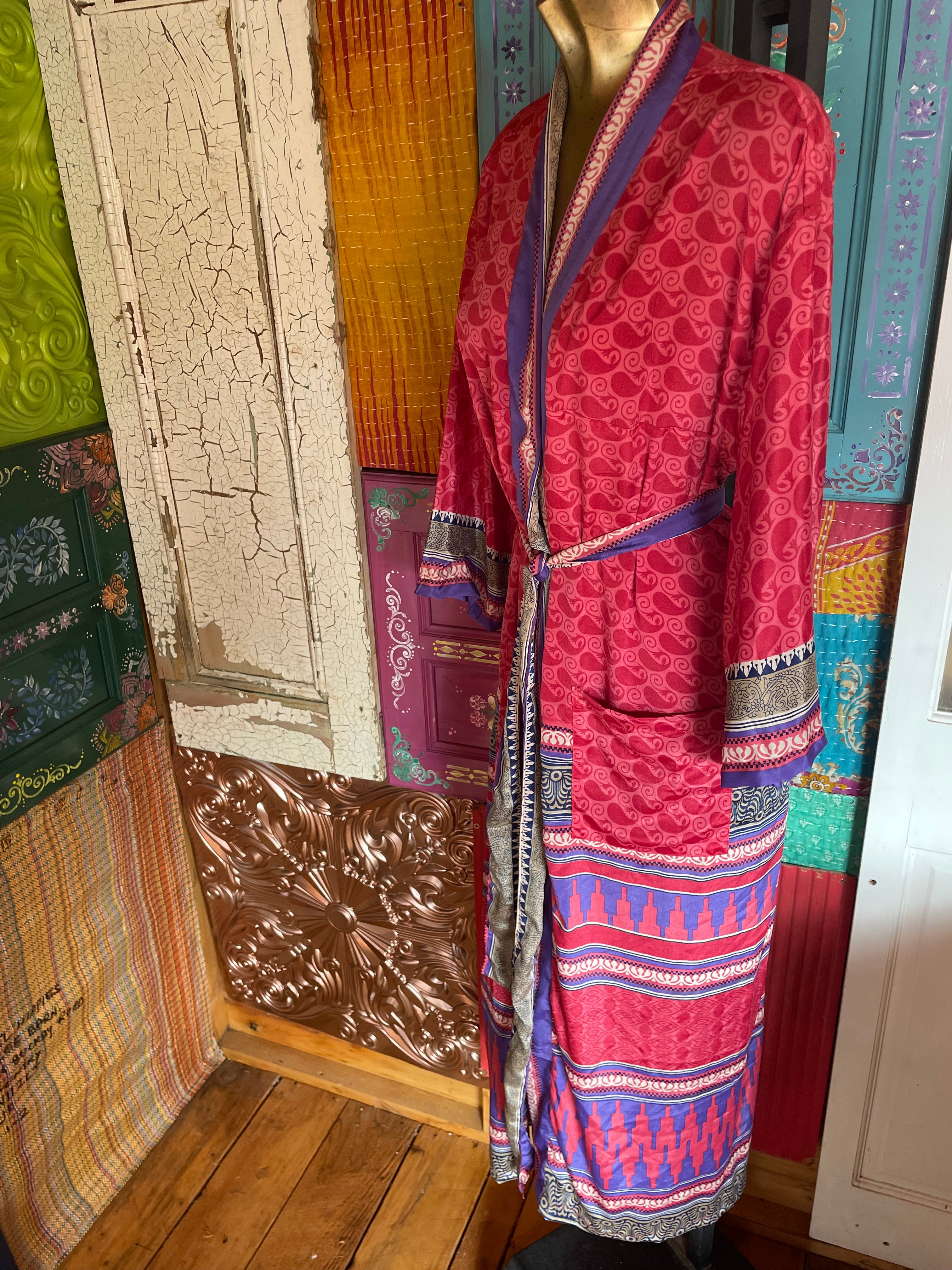 Silk Kimono - Free Size