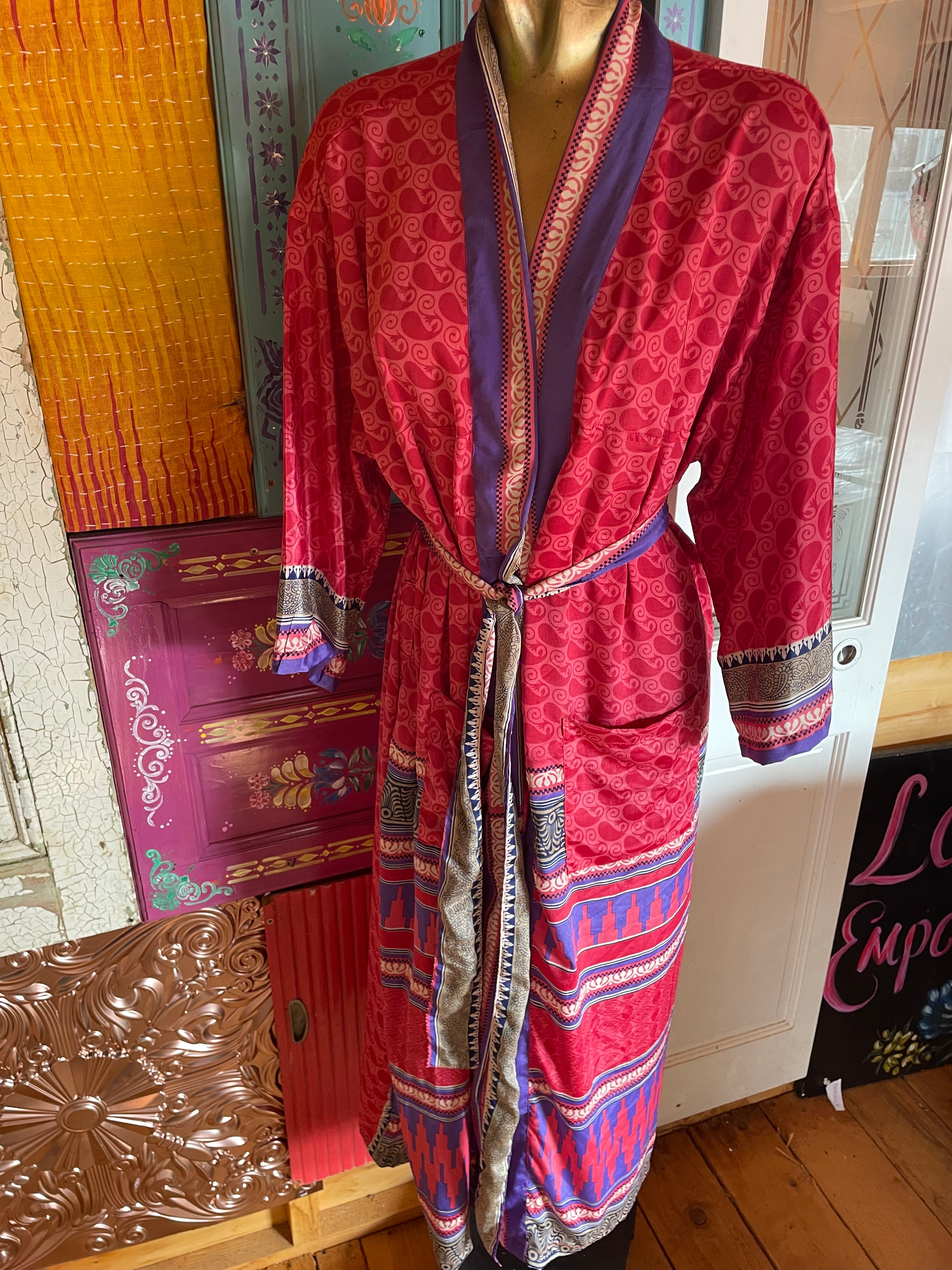 Silk Kimono - Free Size