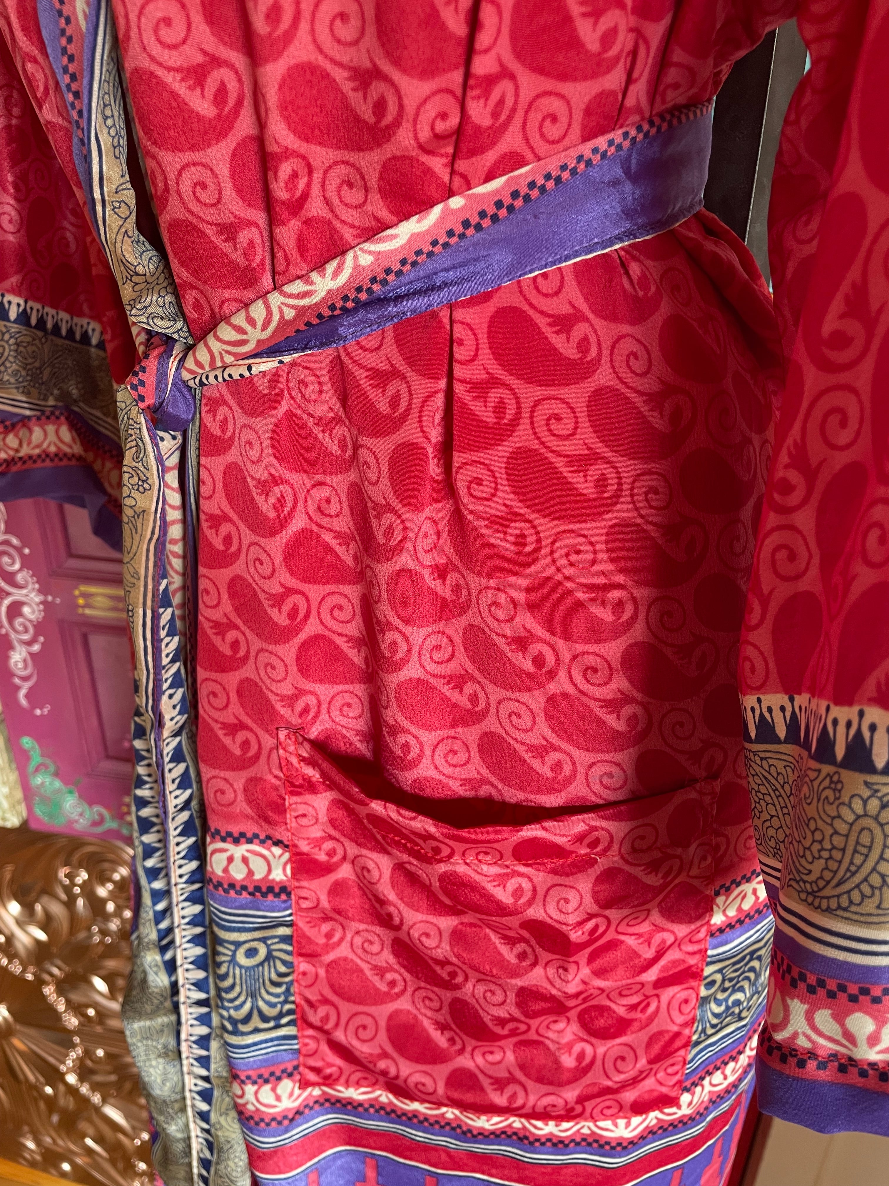 Silk Kimono - Free Size