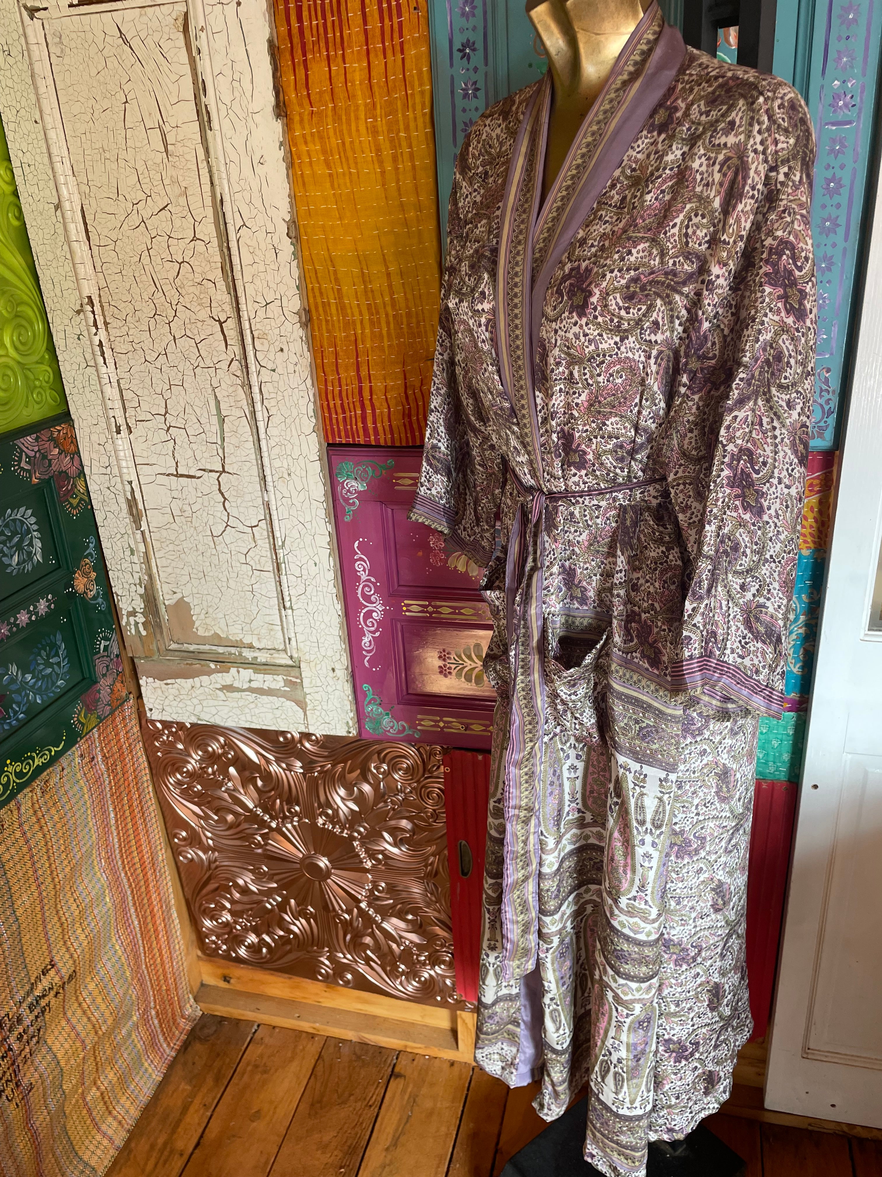 Silk Kimono - Free Size