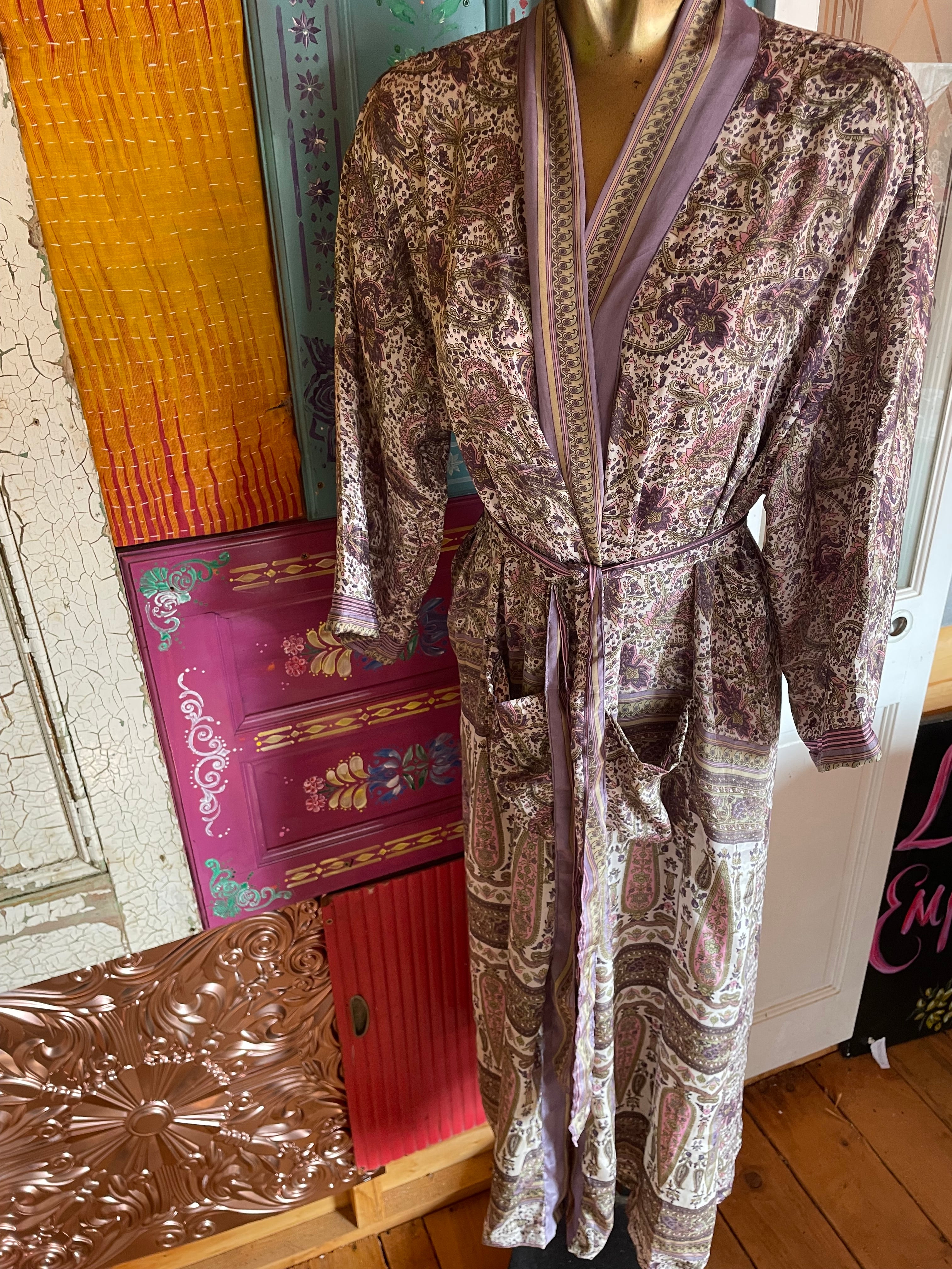 Silk Kimono - Free Size