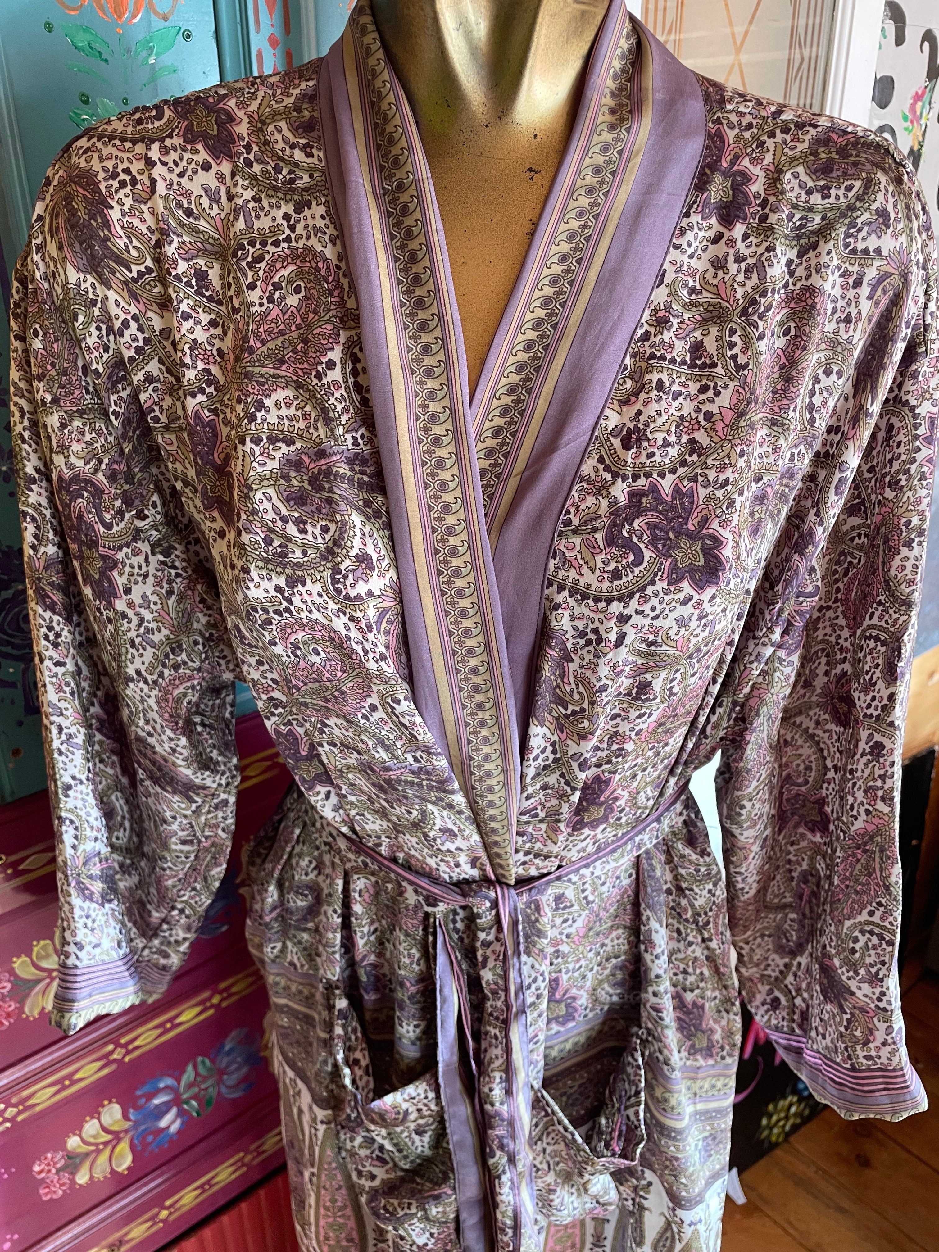Silk Kimono - Free Size