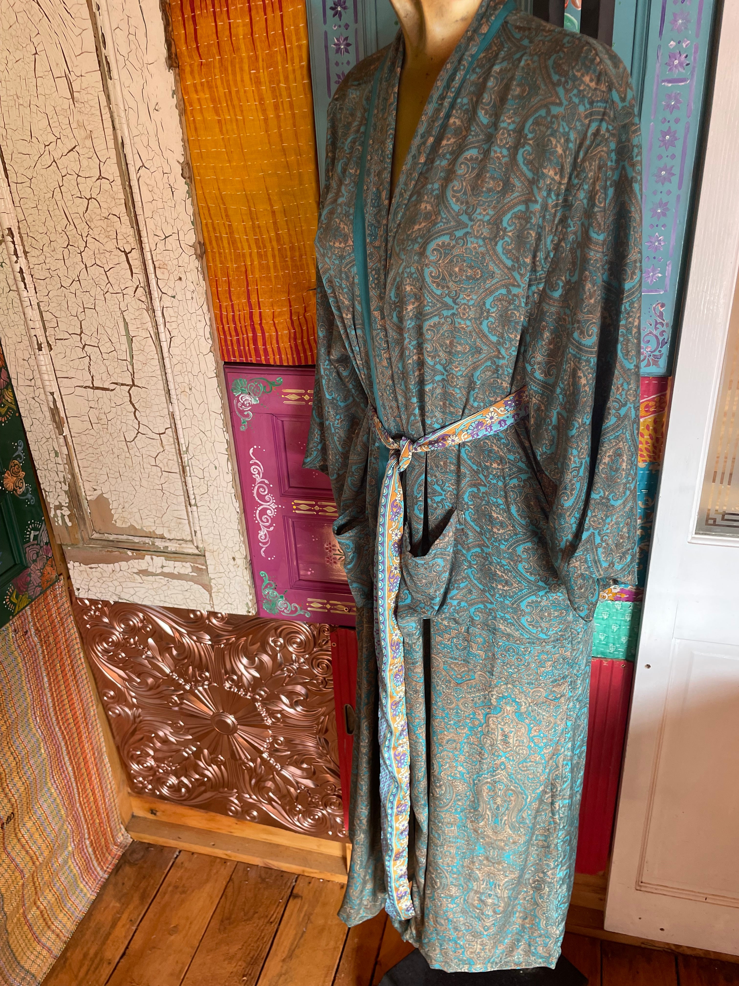 Silk Kimono - Free Size