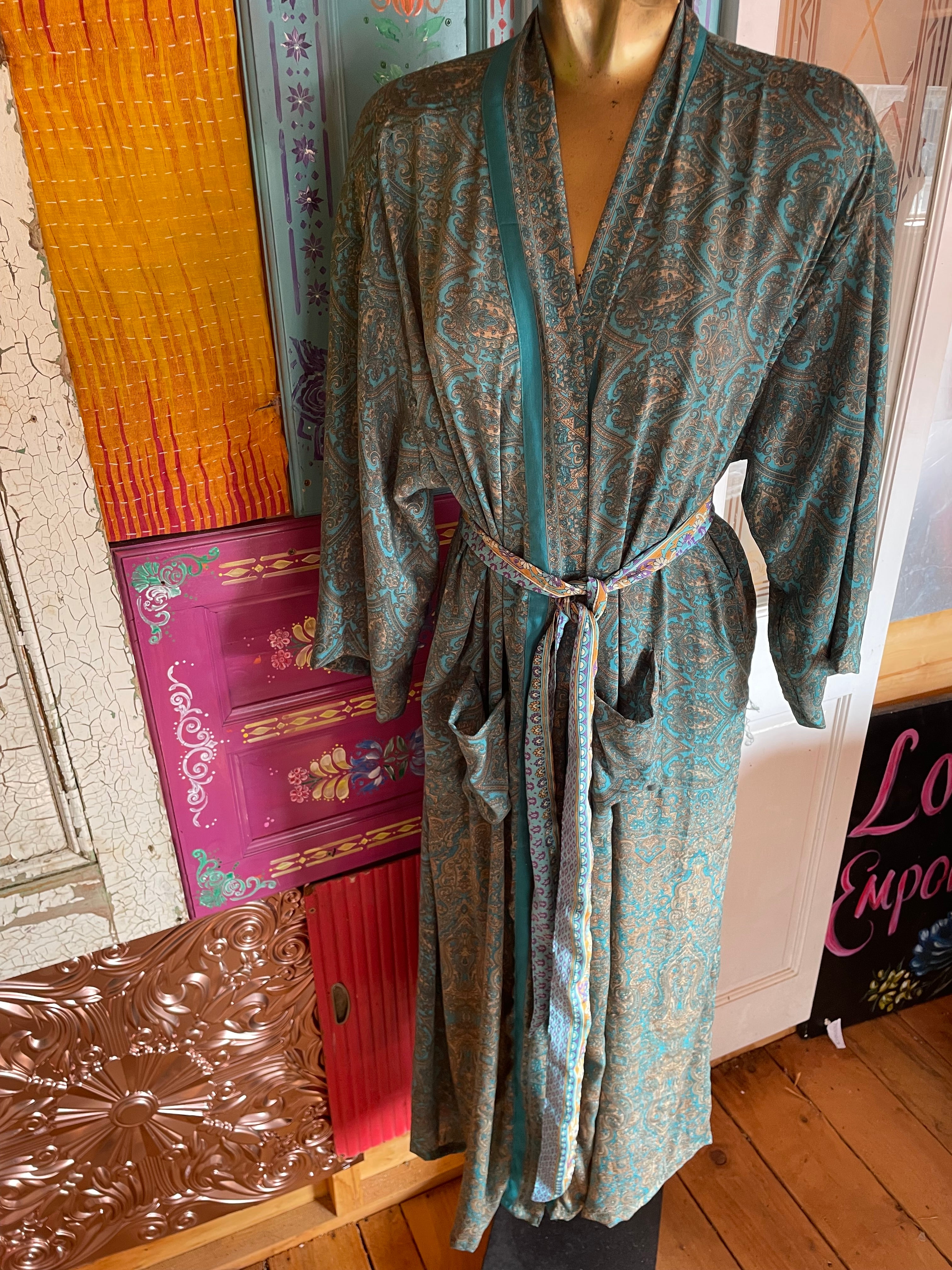 Silk Kimono - Free Size