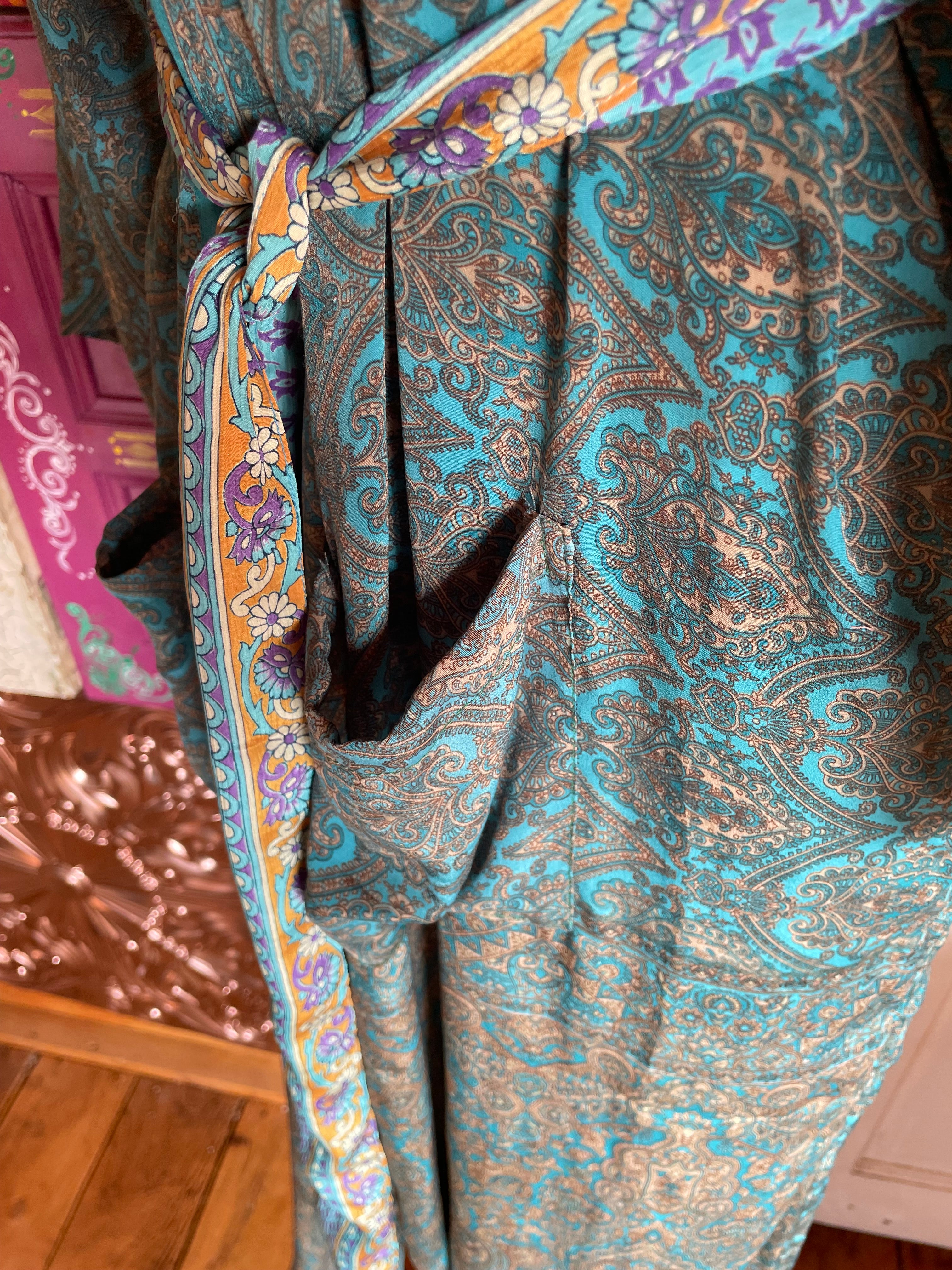 Silk Kimono - Free Size