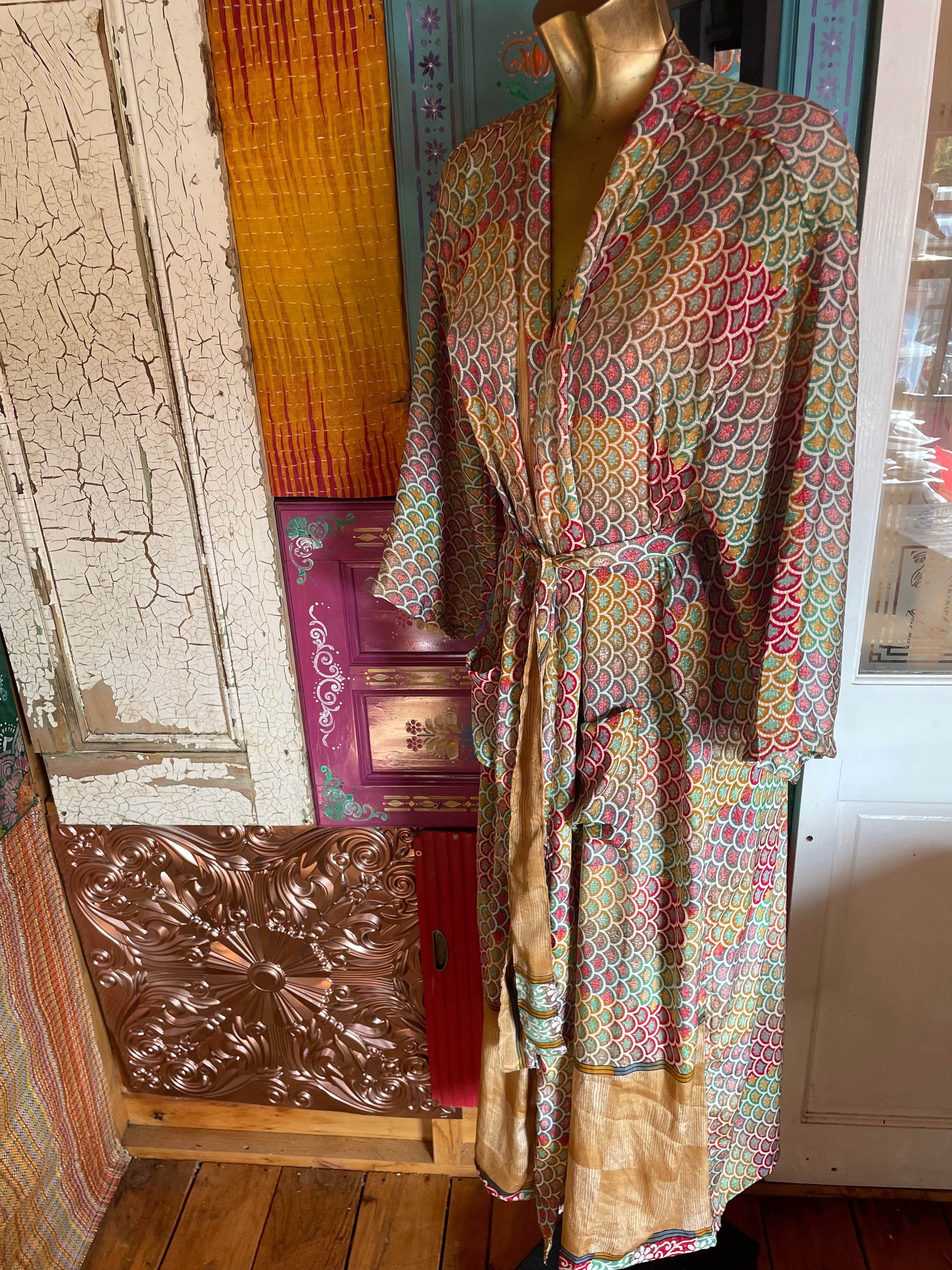 Silk Kimono - Free Size