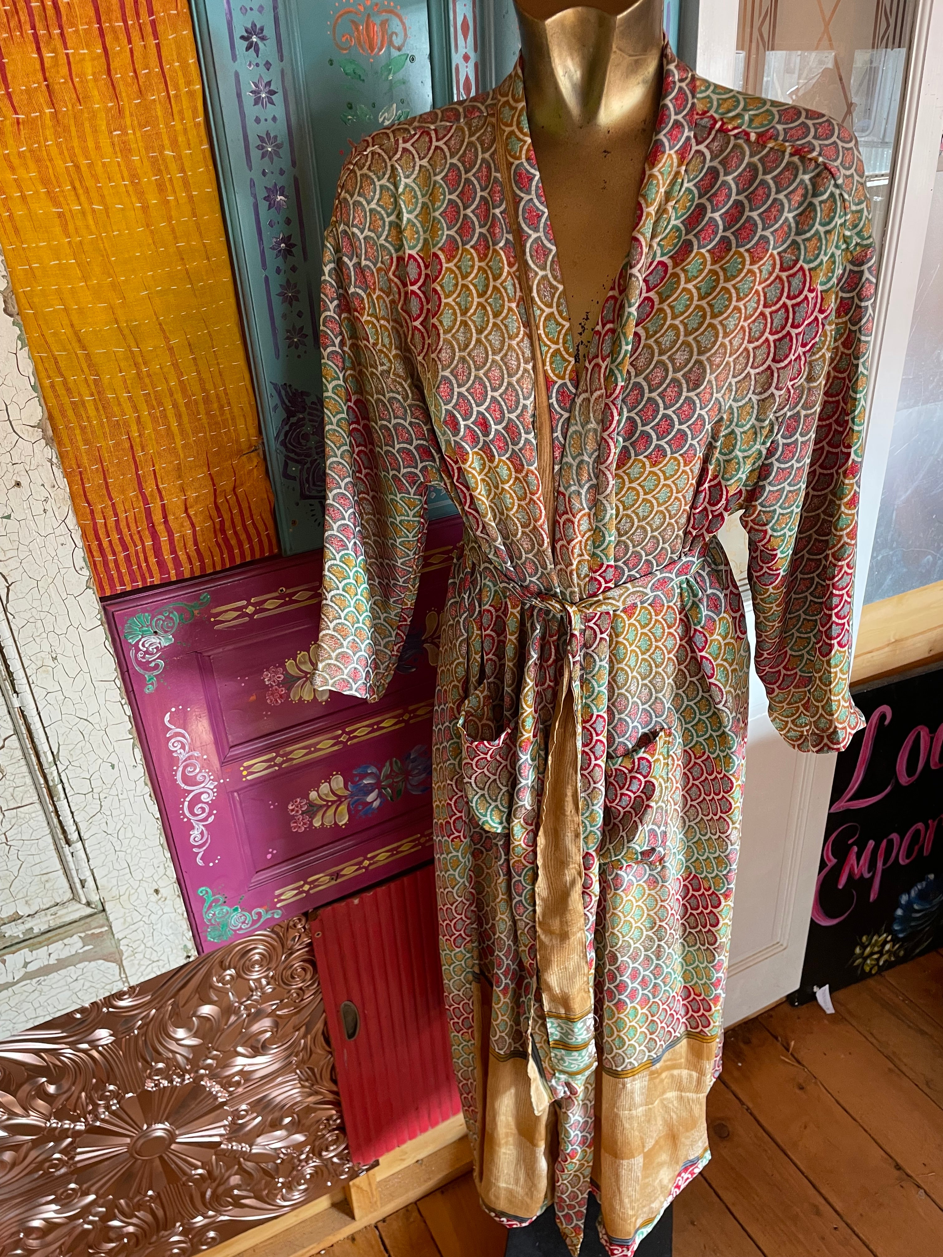 Silk Kimono - Free Size