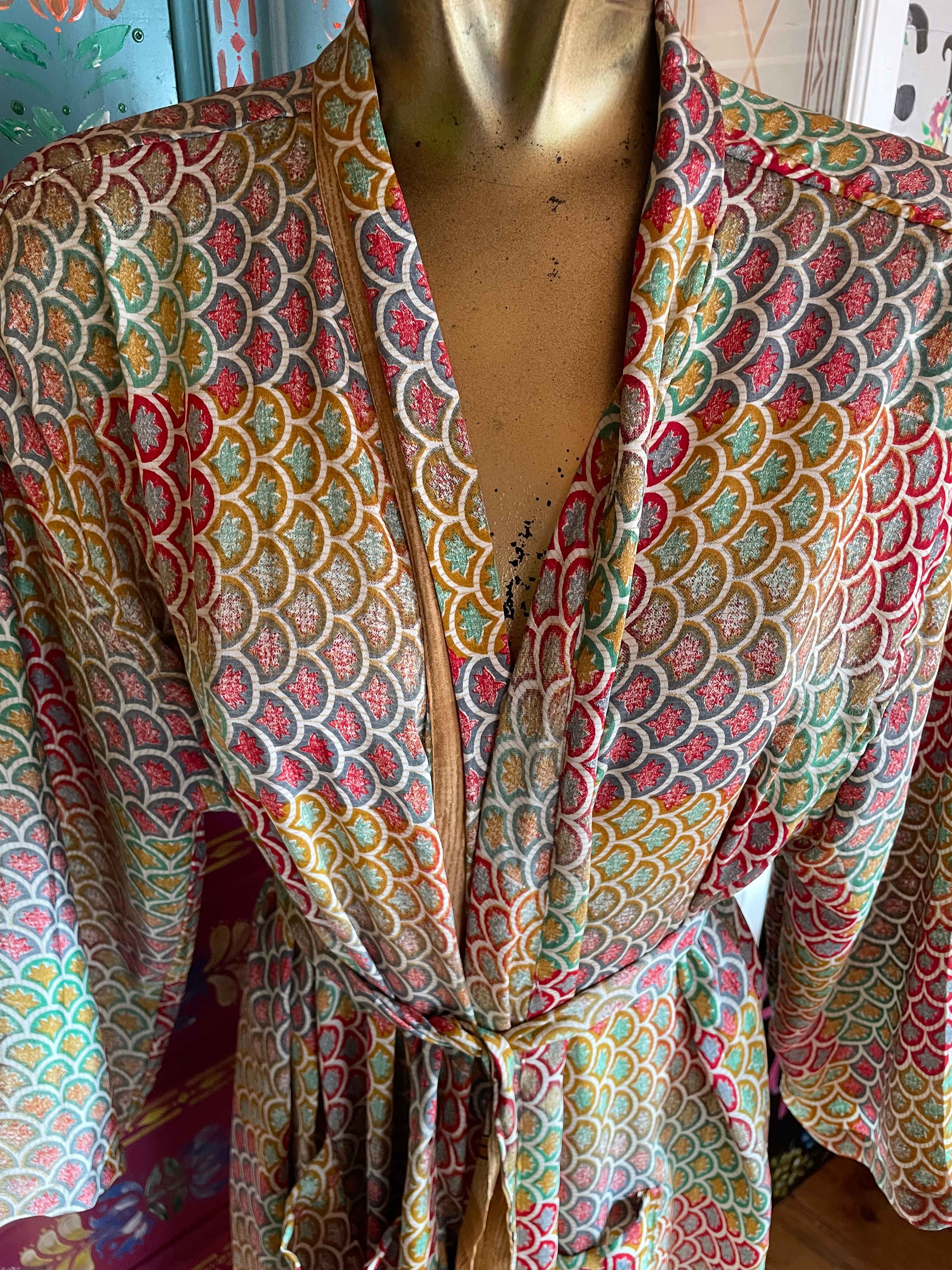 Silk Kimono - Free Size