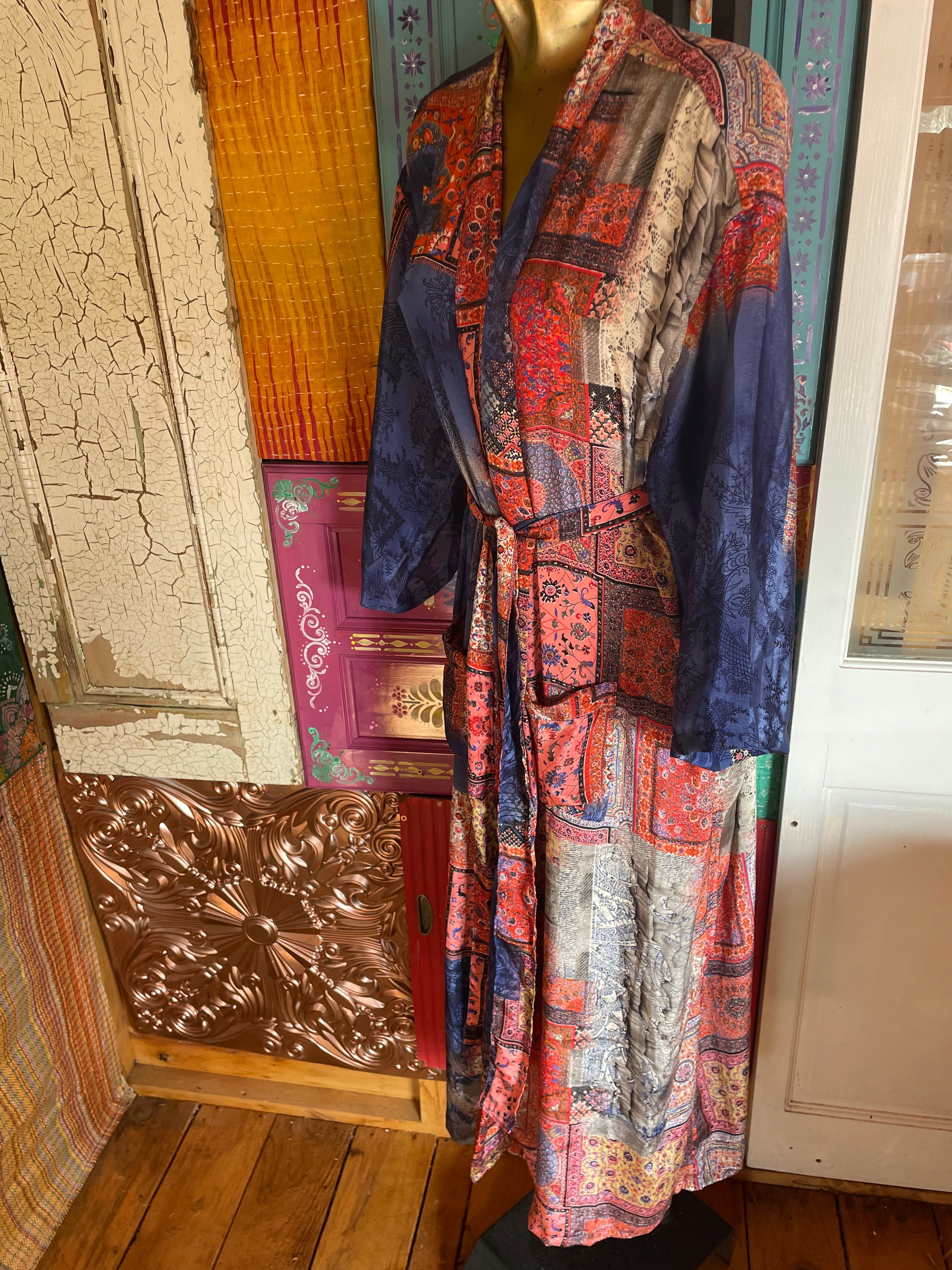 Silk Kimono - Free Size