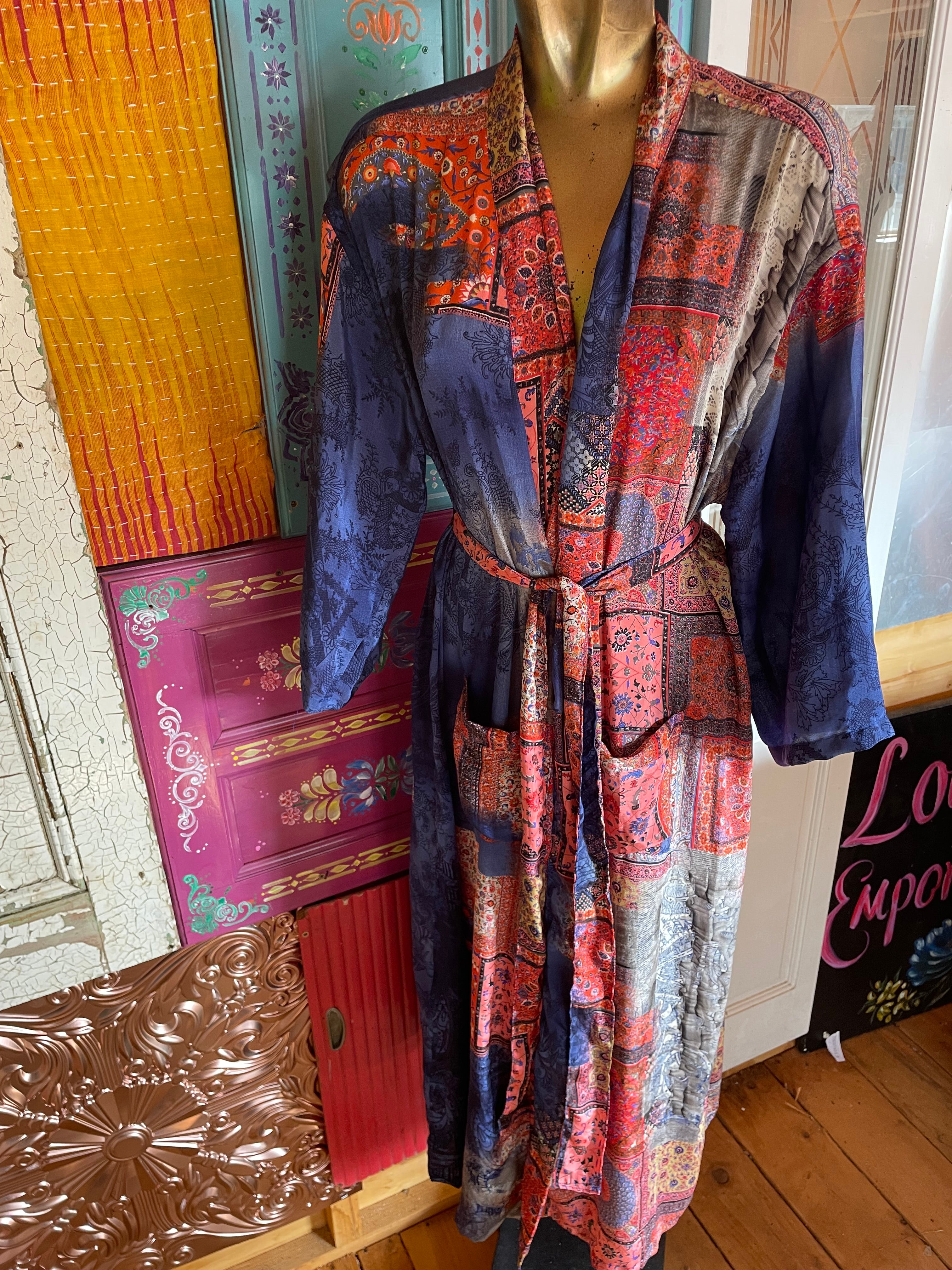 Silk Kimono - Free Size