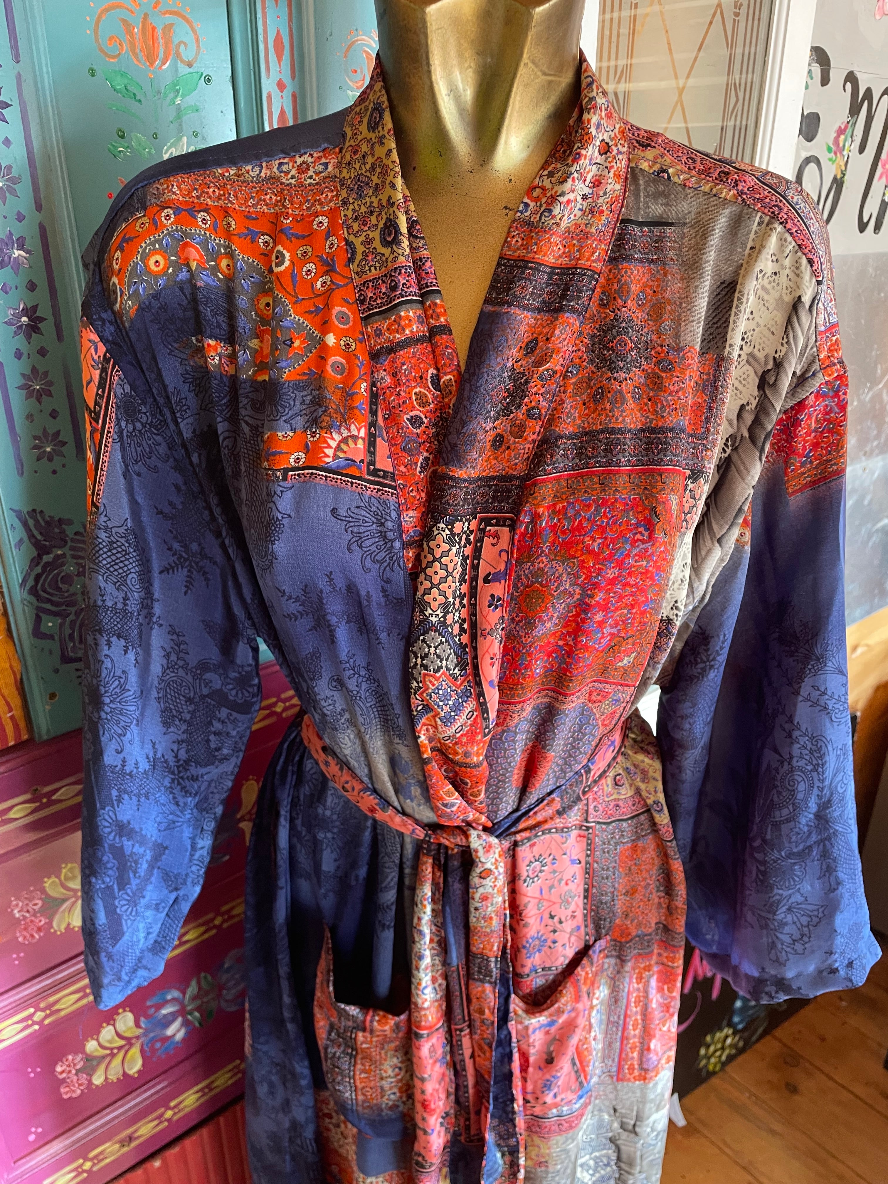 Silk Kimono - Free Size