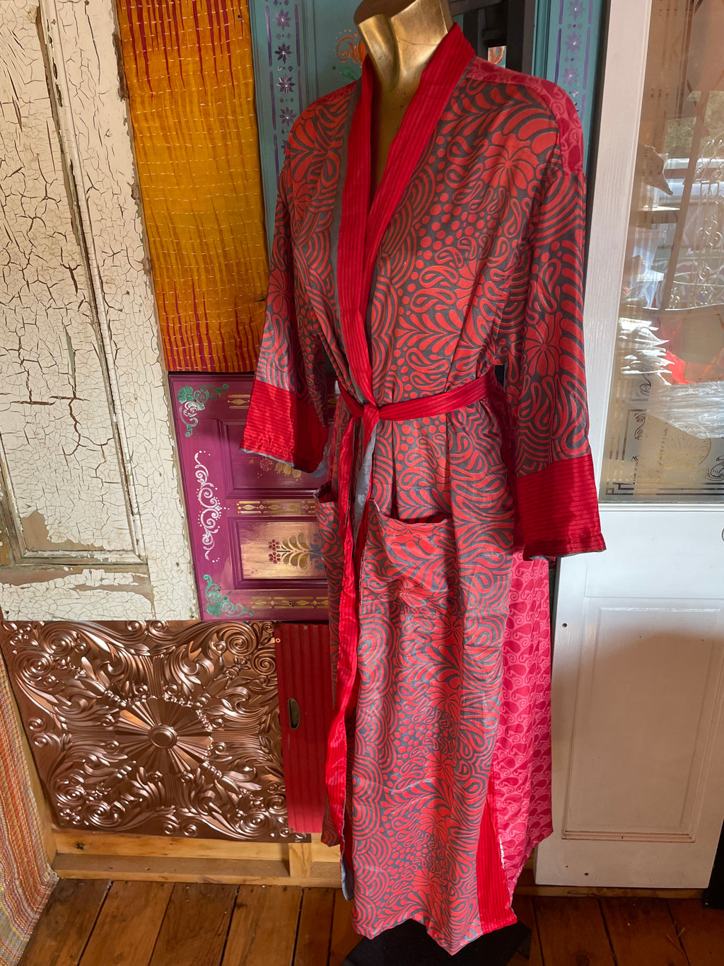 Silk Kimono - Free Size