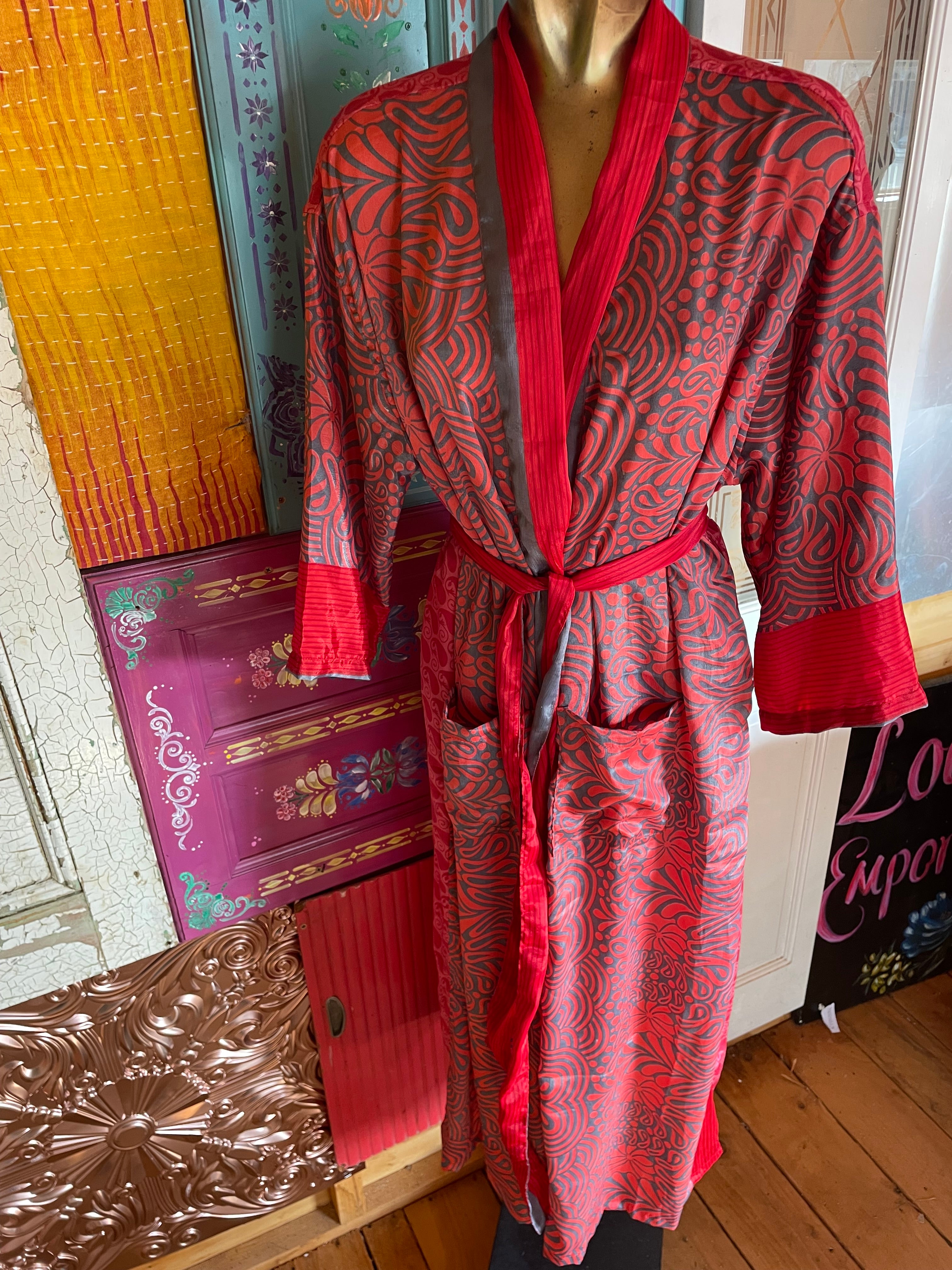 Silk Kimono - Free Size
