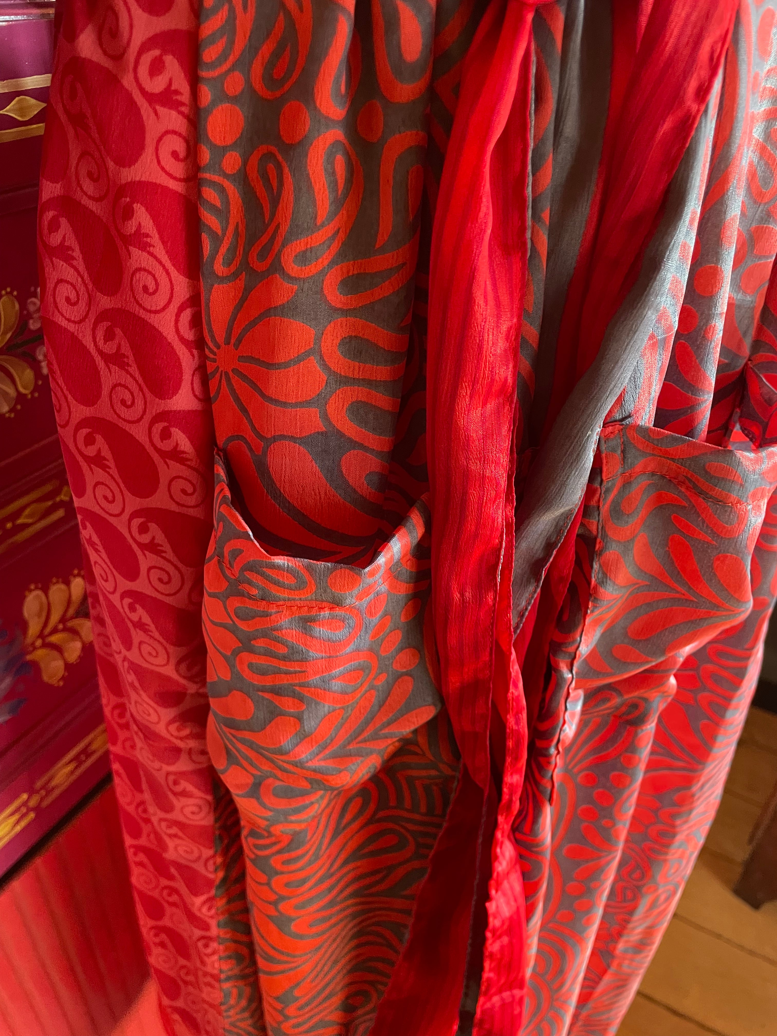 Silk Kimono - Free Size