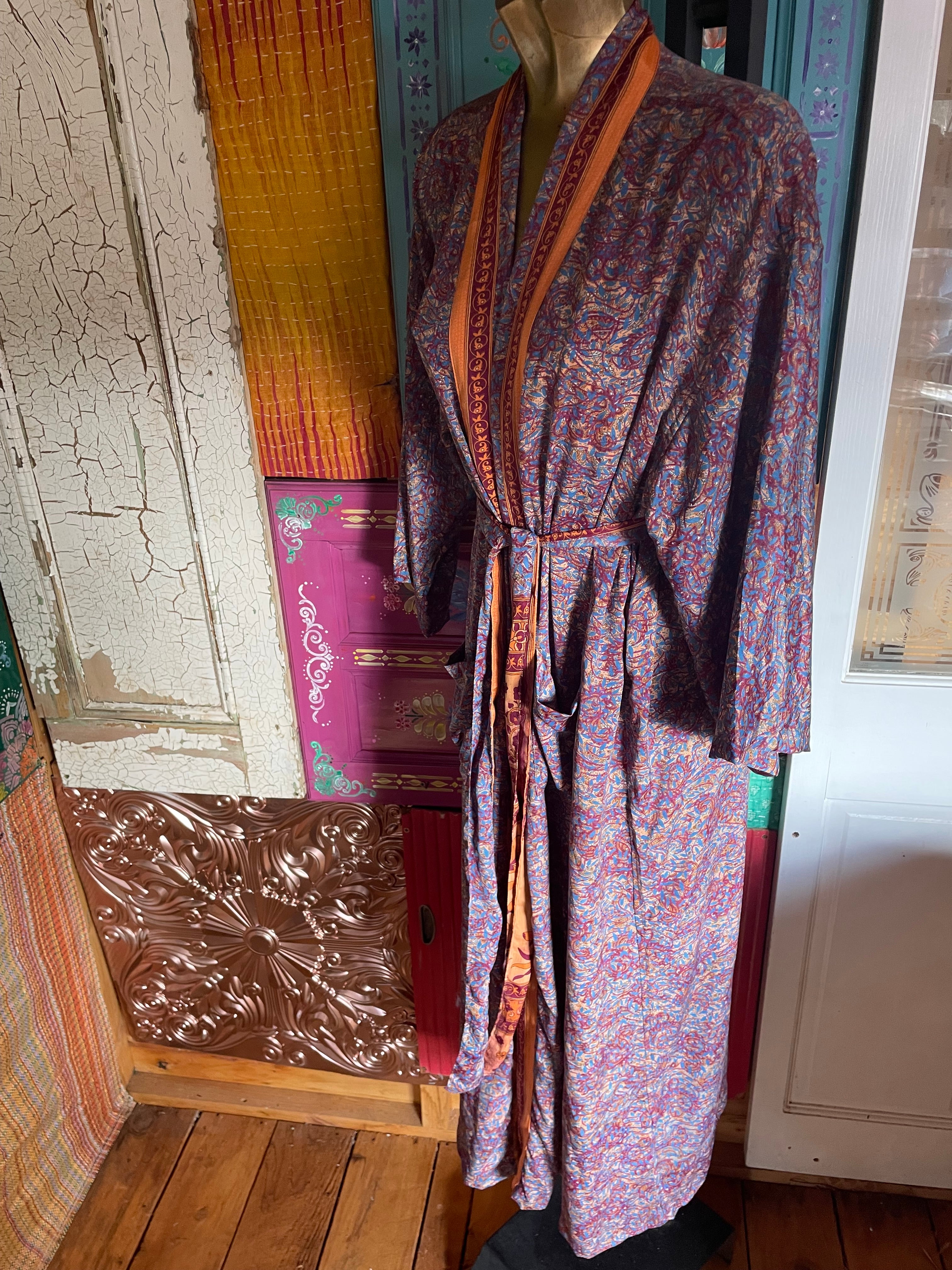 Silk Kimono - Free Size