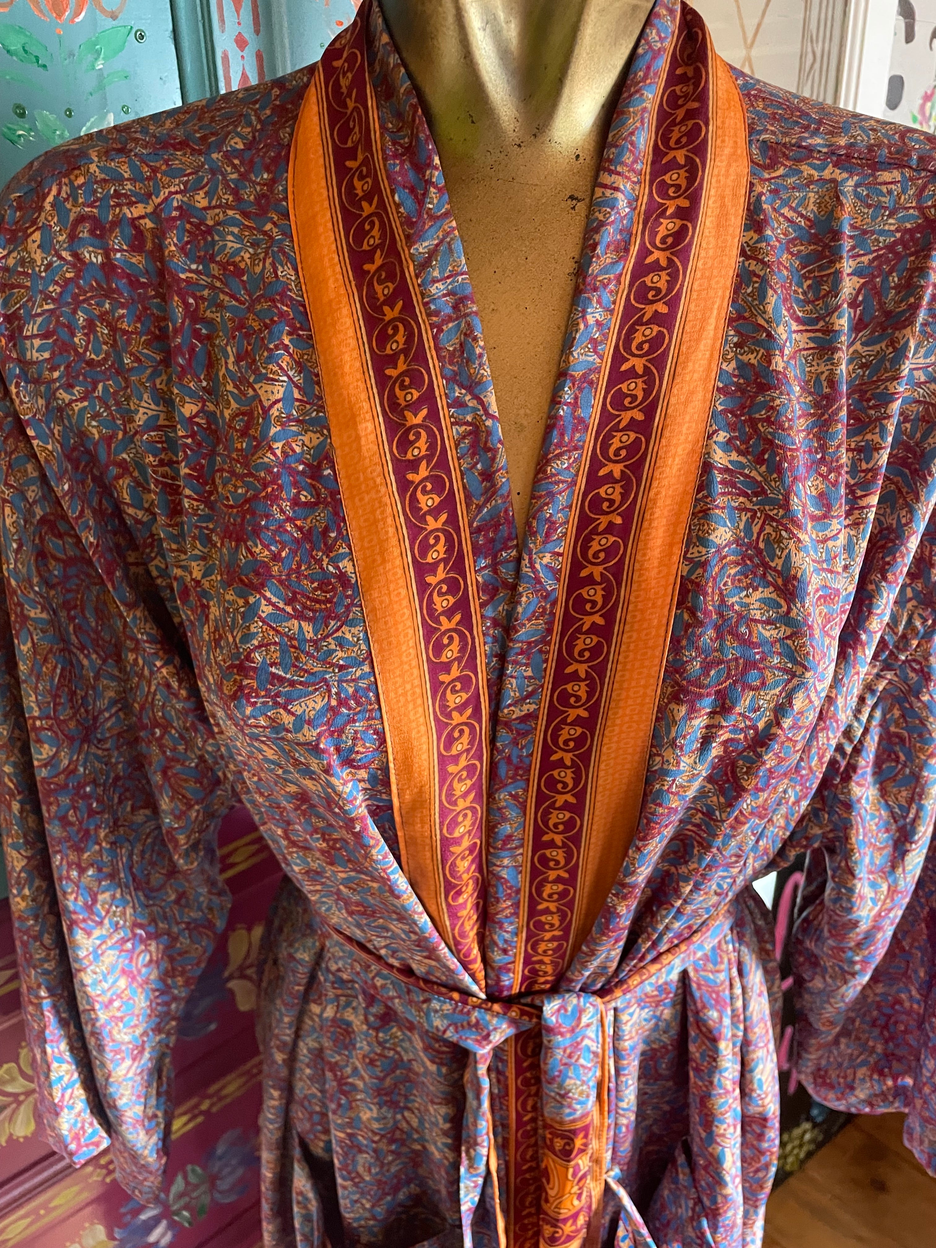Silk Kimono - Free Size